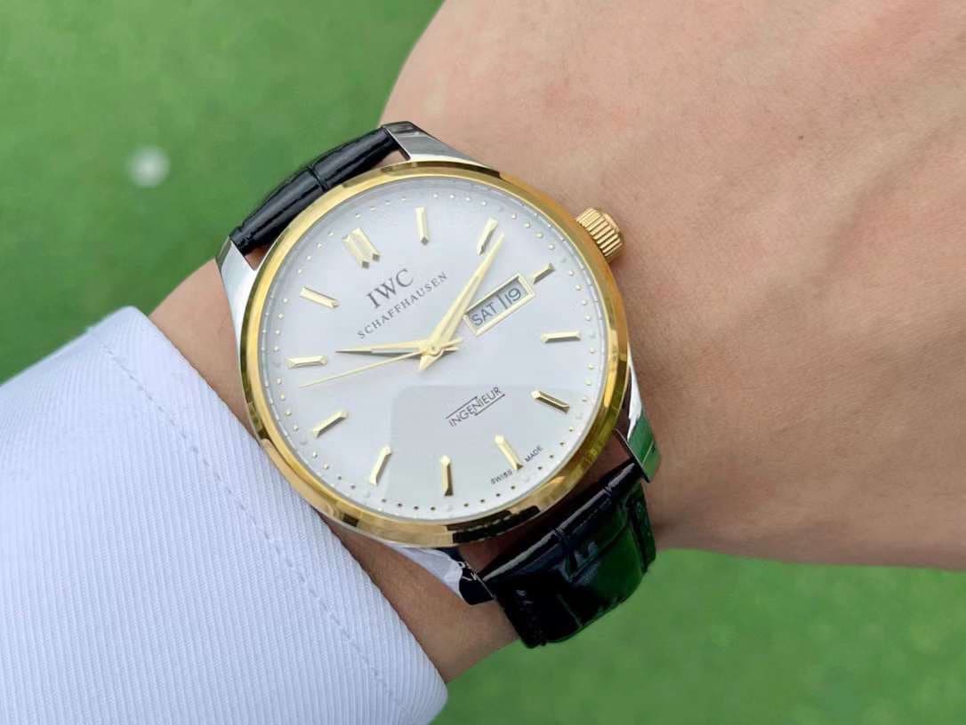 IWC White Watch