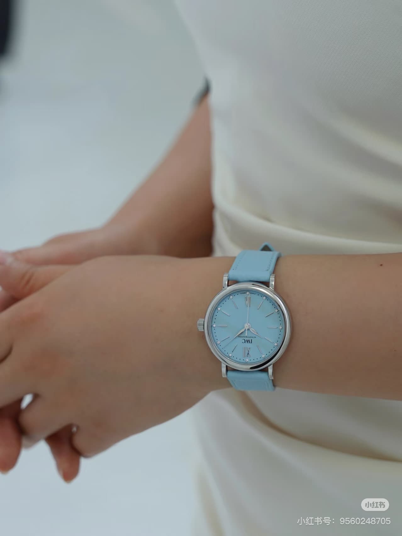 IWC White Watch
