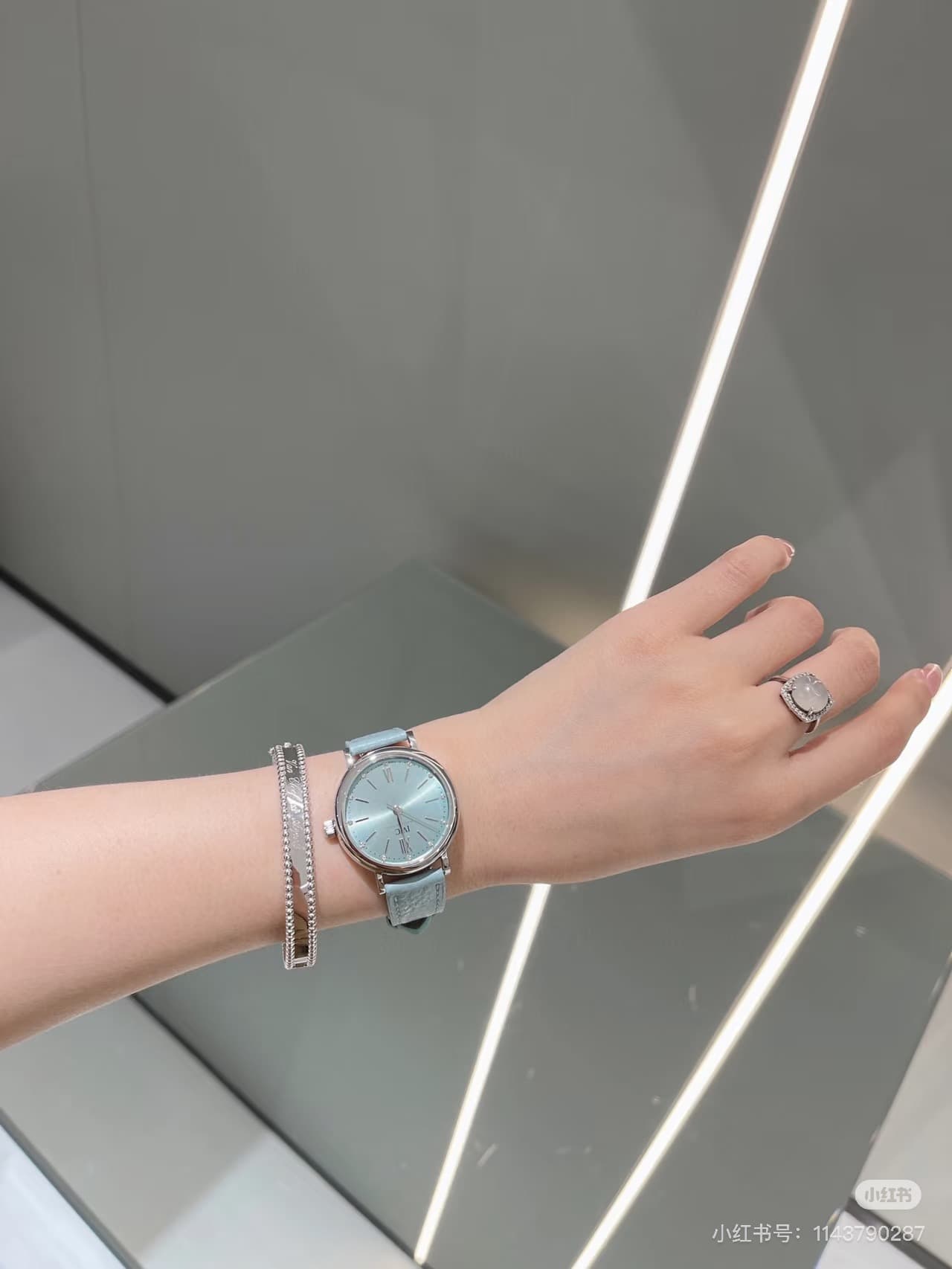 IWC White Watch