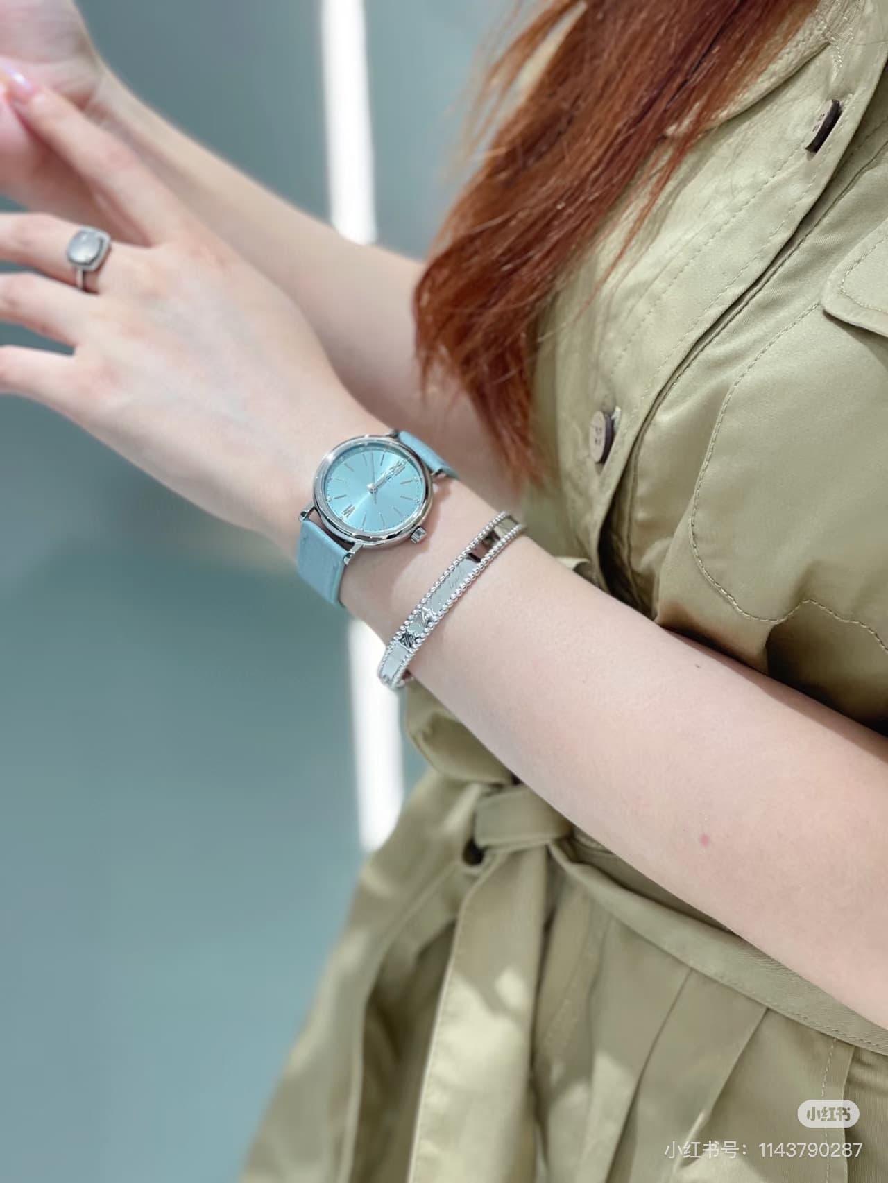 IWC White Watch
