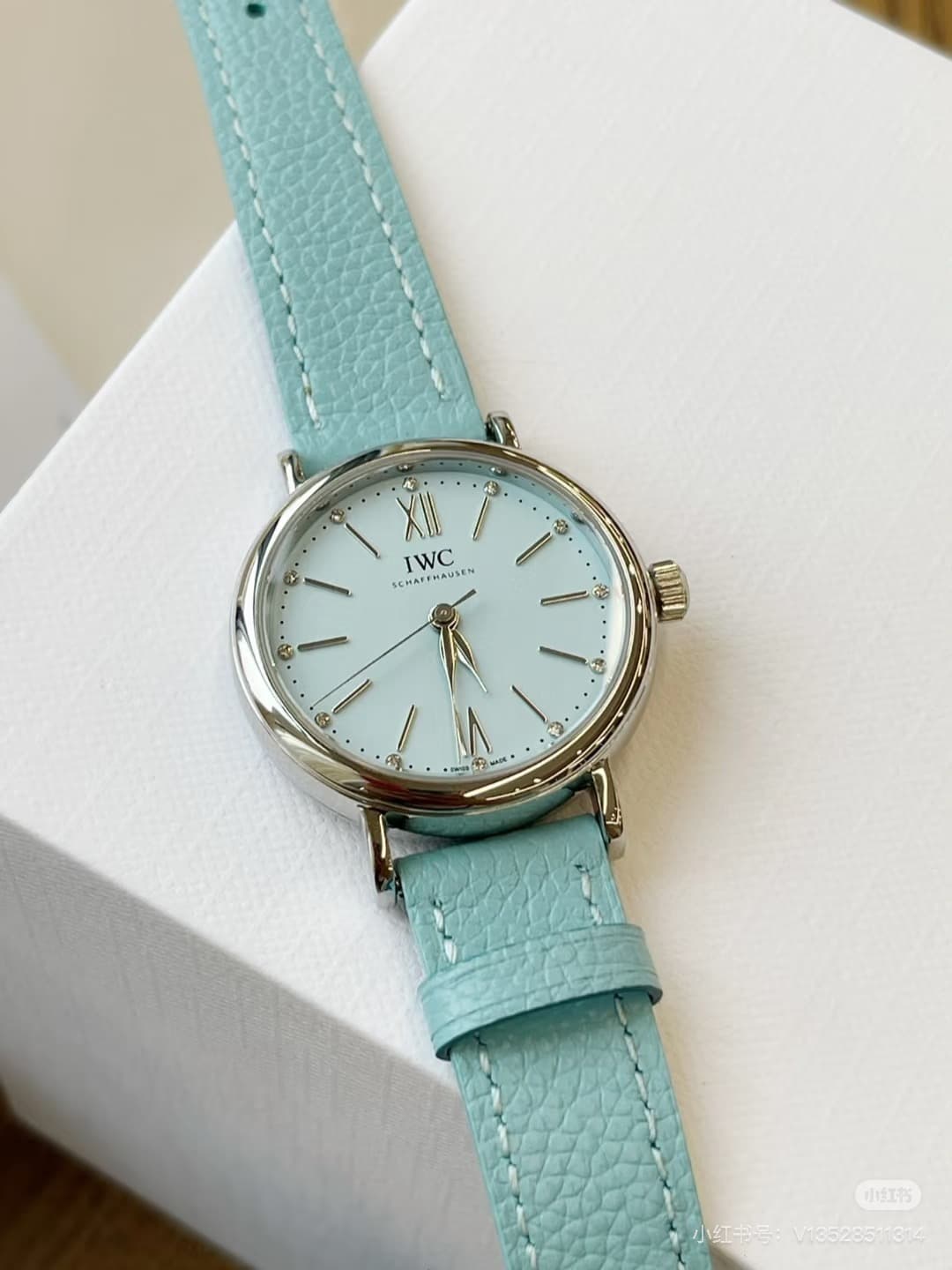 IWC White Watch