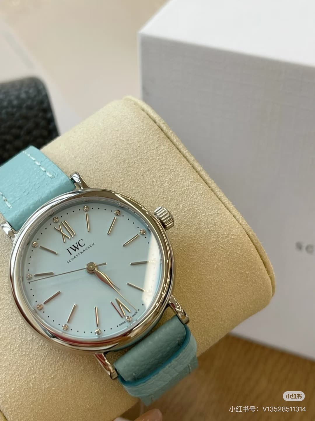 IWC White Watch