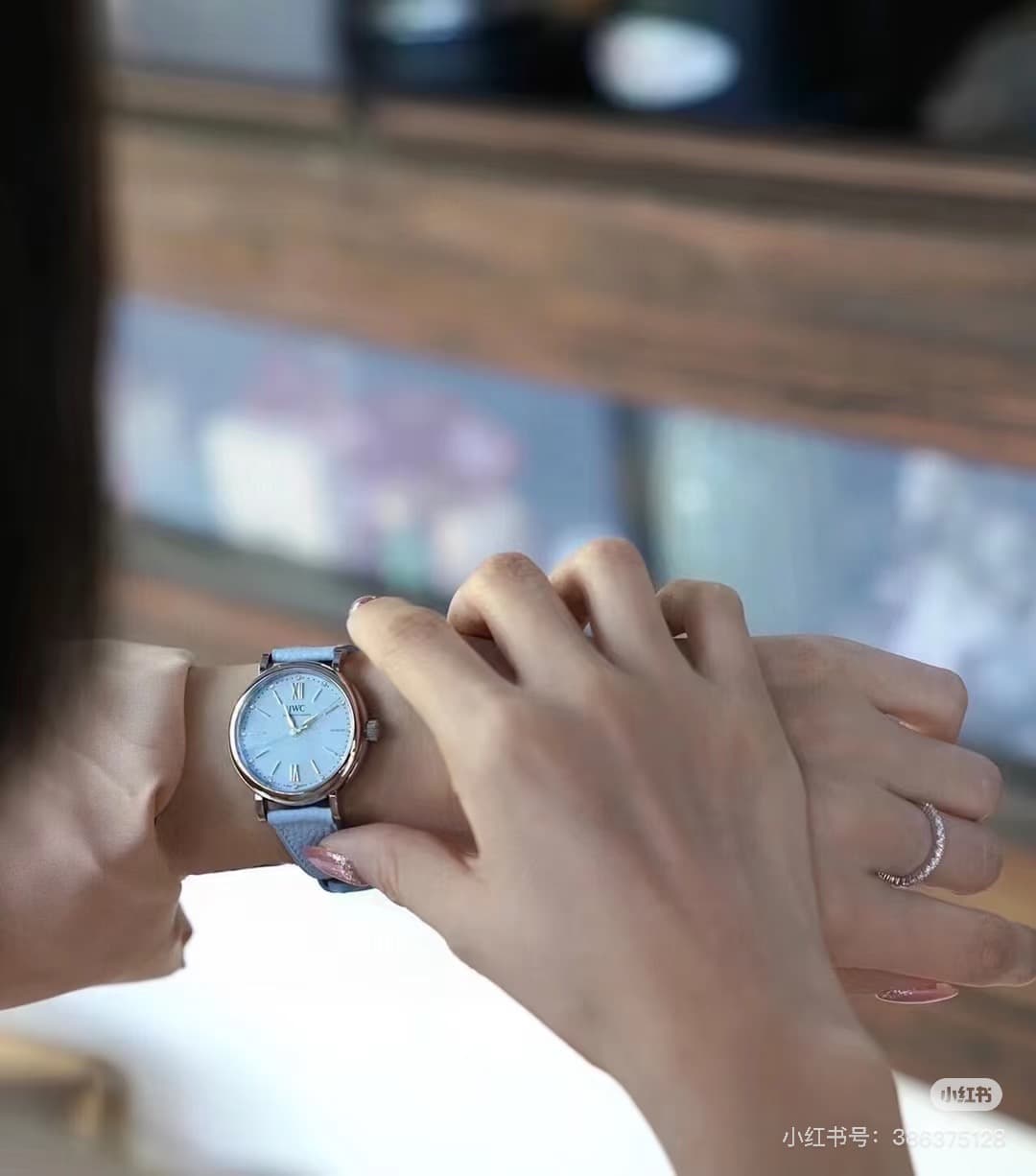 IWC White Watch