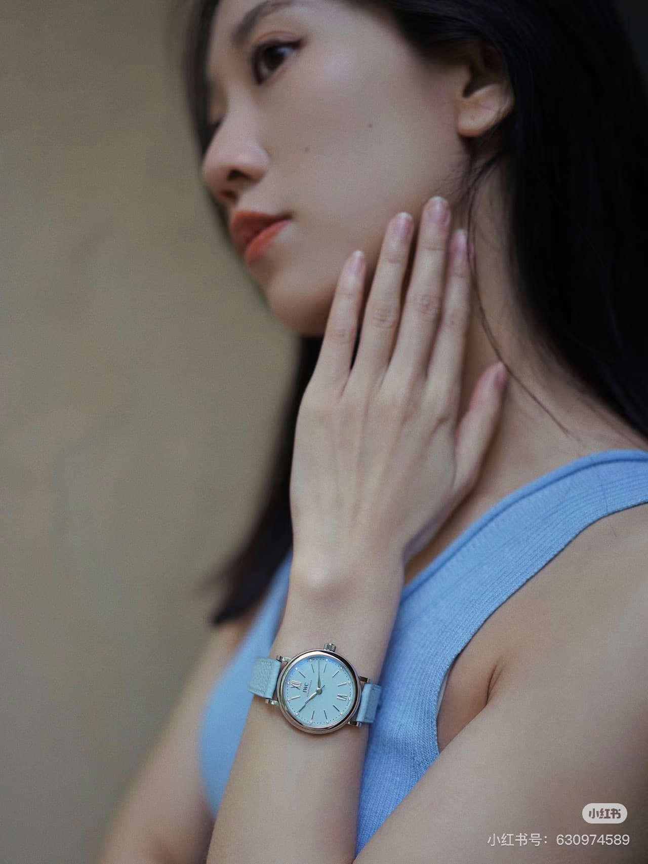 IWC White Watch