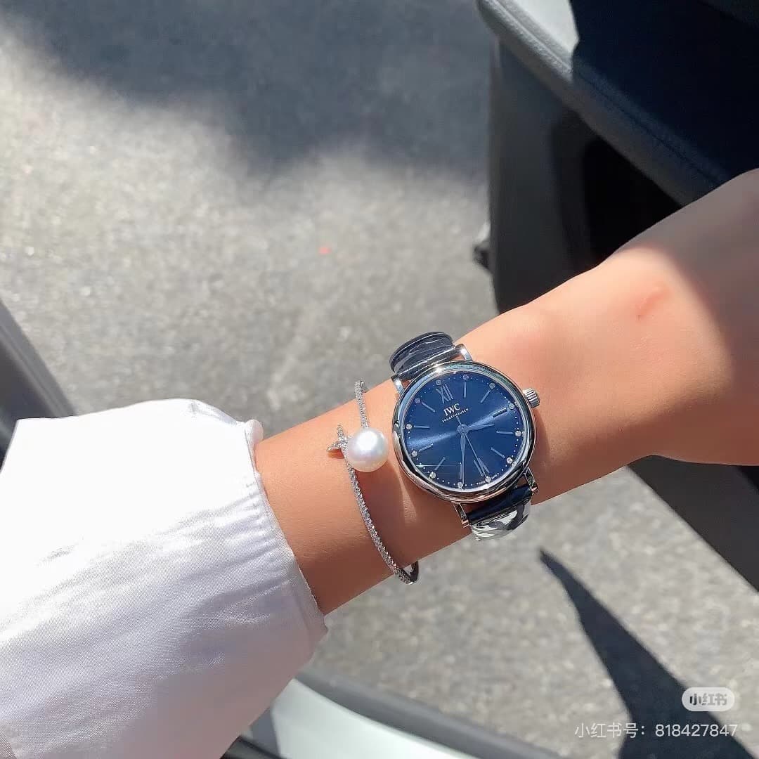 IWC White Watch
