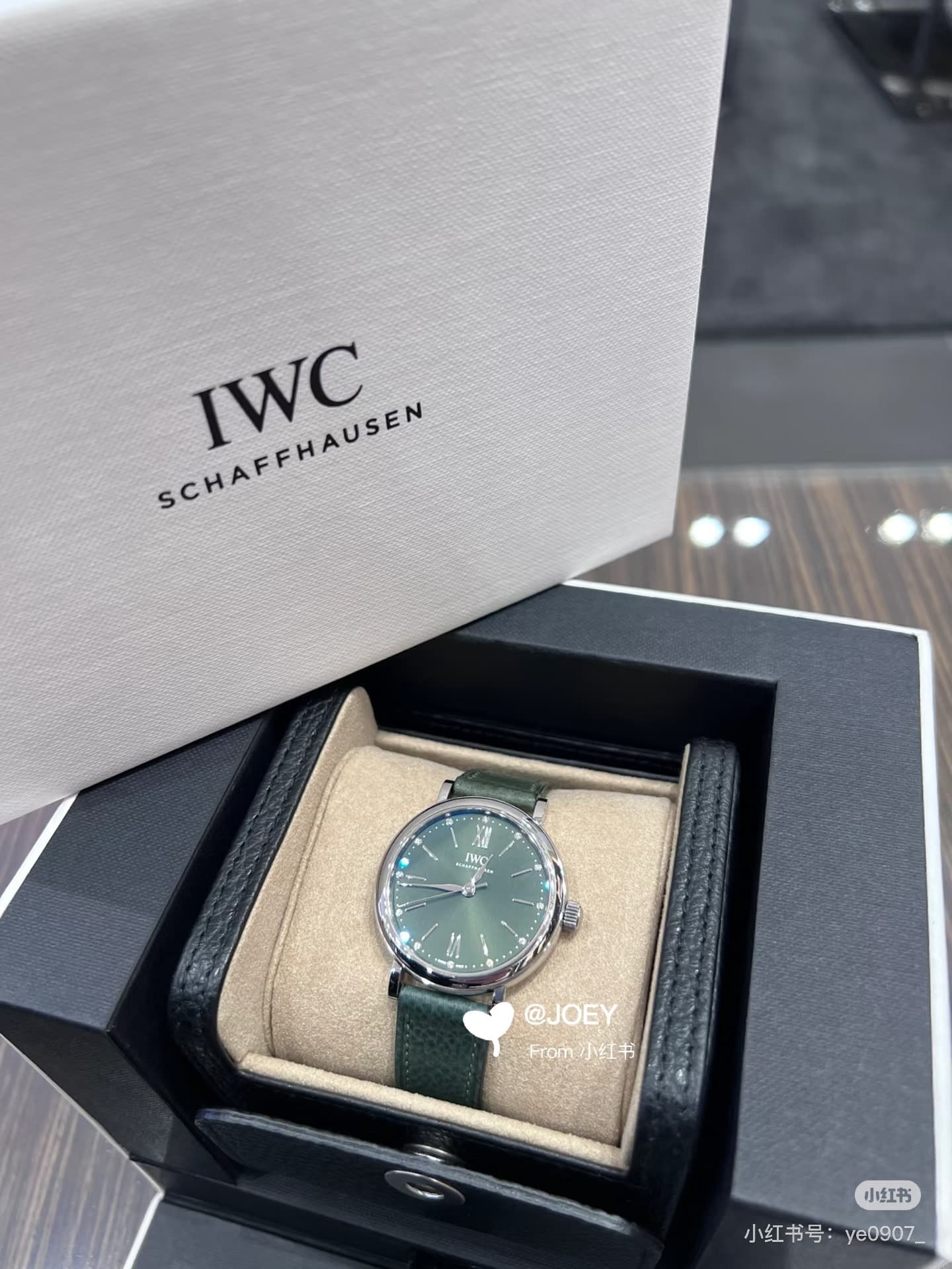 IWC White Watch
