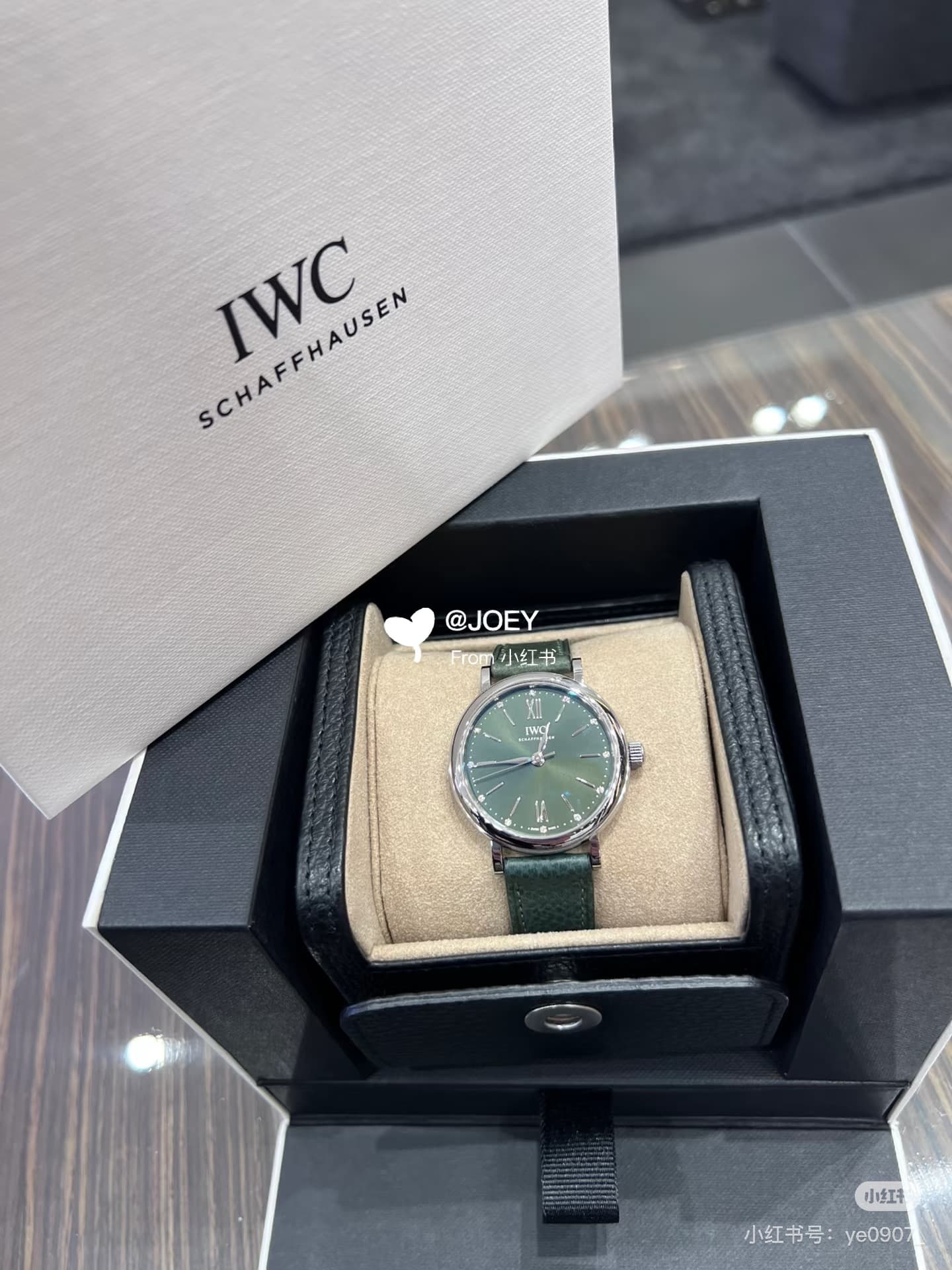 IWC White Watch