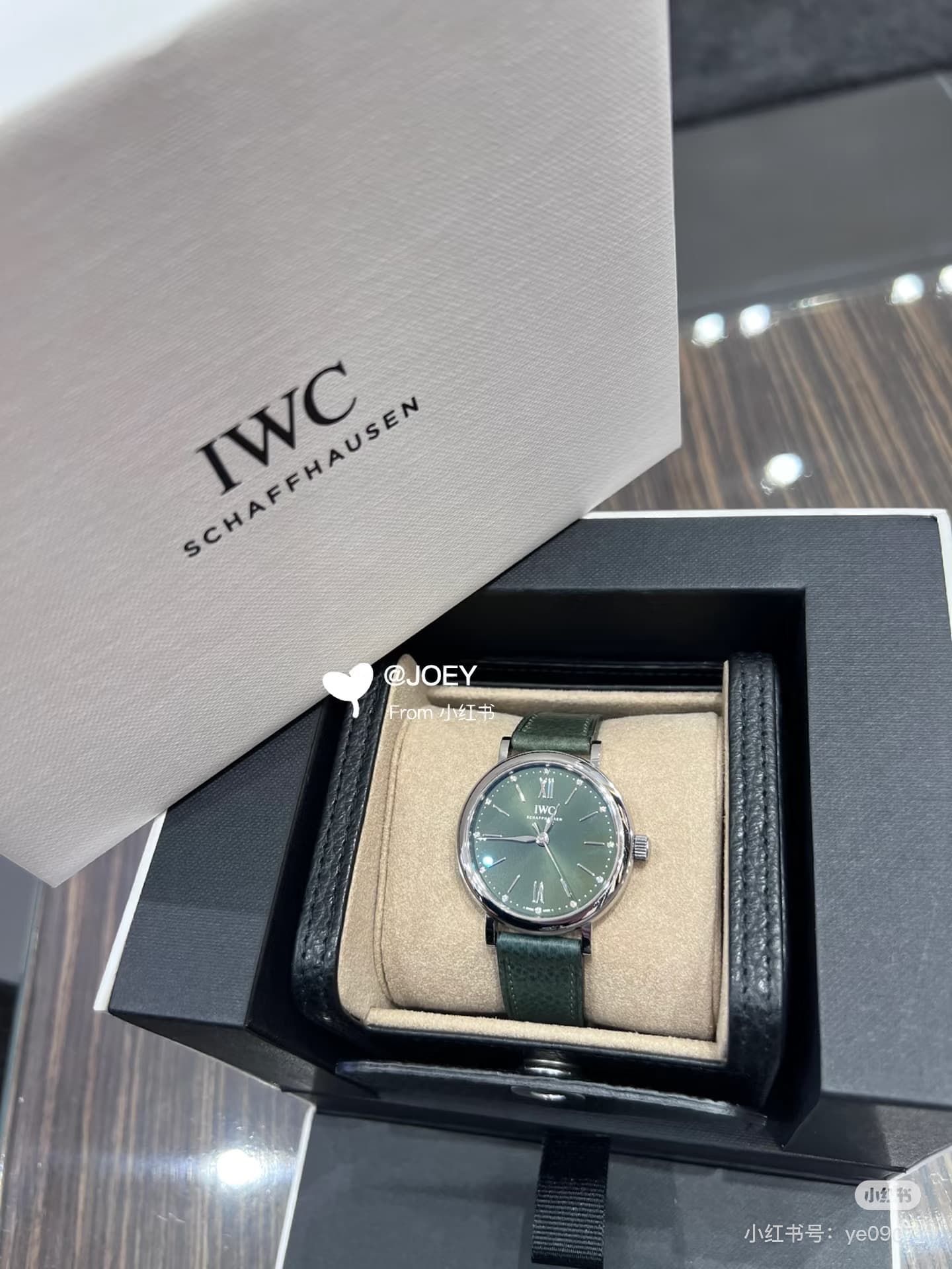 IWC White Watch