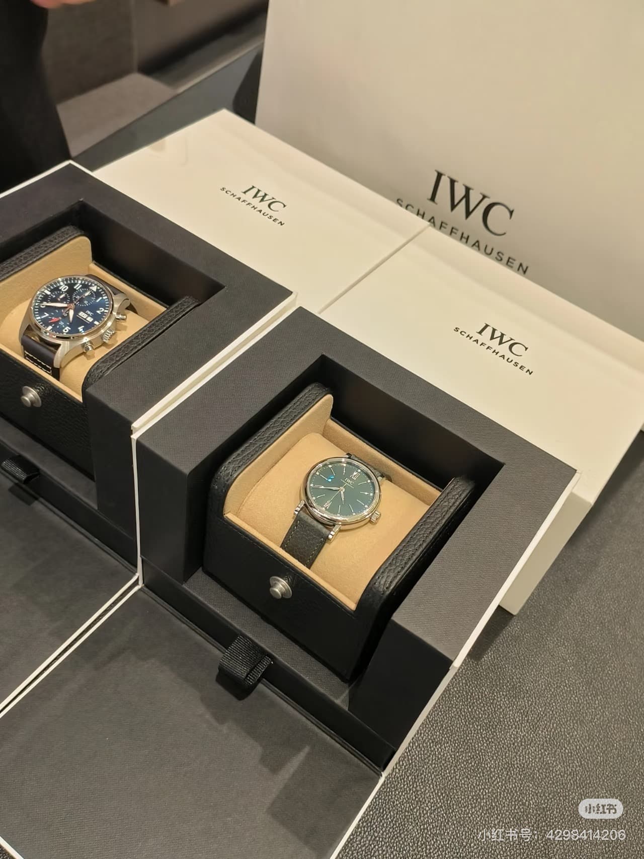 IWC White Watch