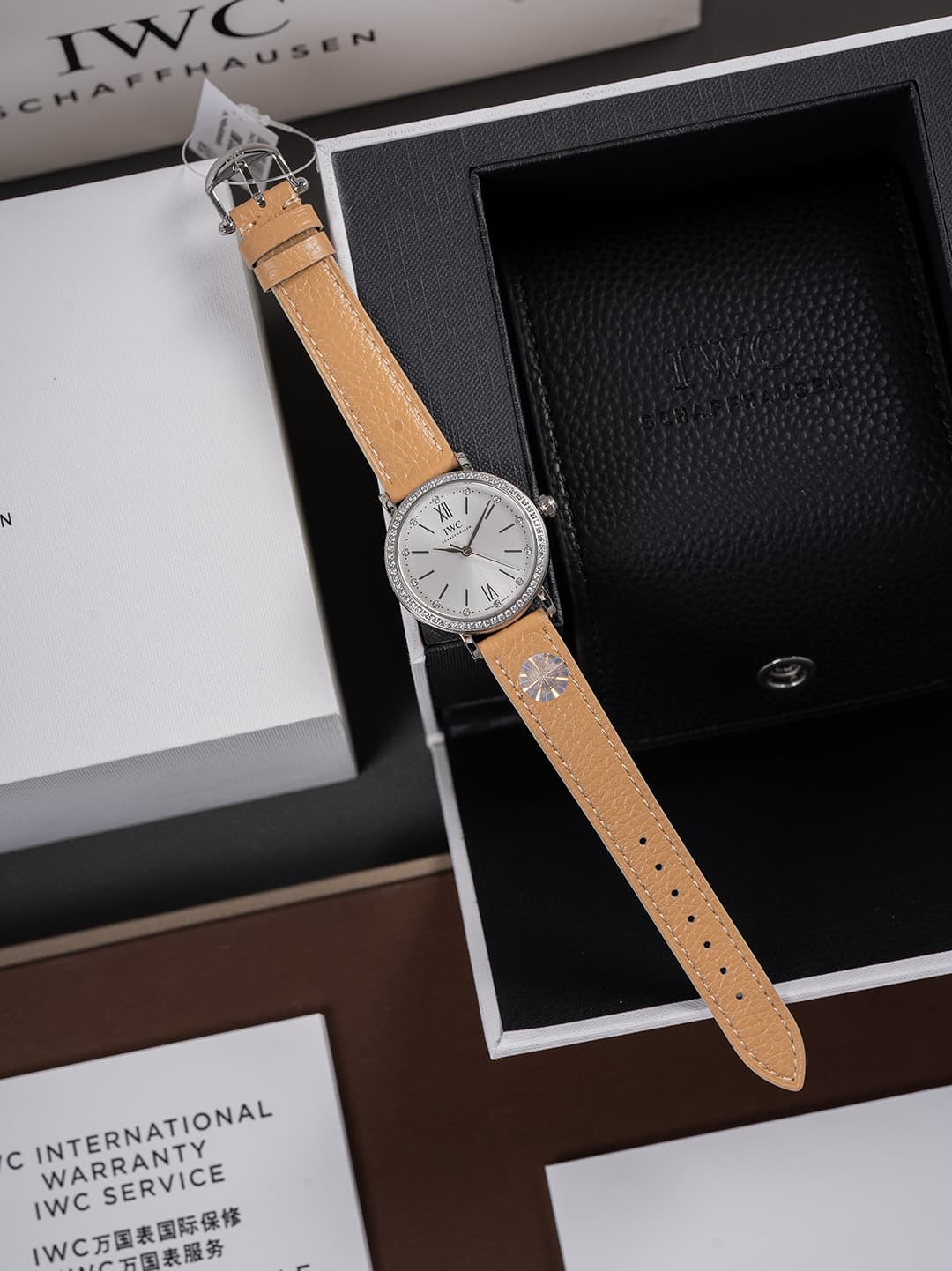 IWC White Watch