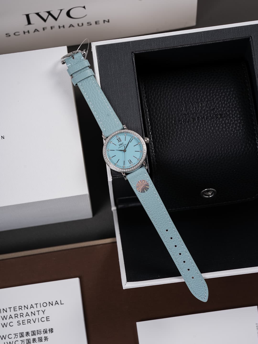 IWC White Watch