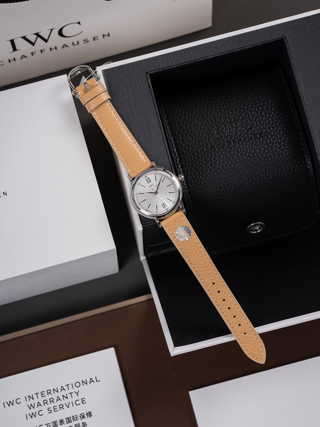 IWC White Watch