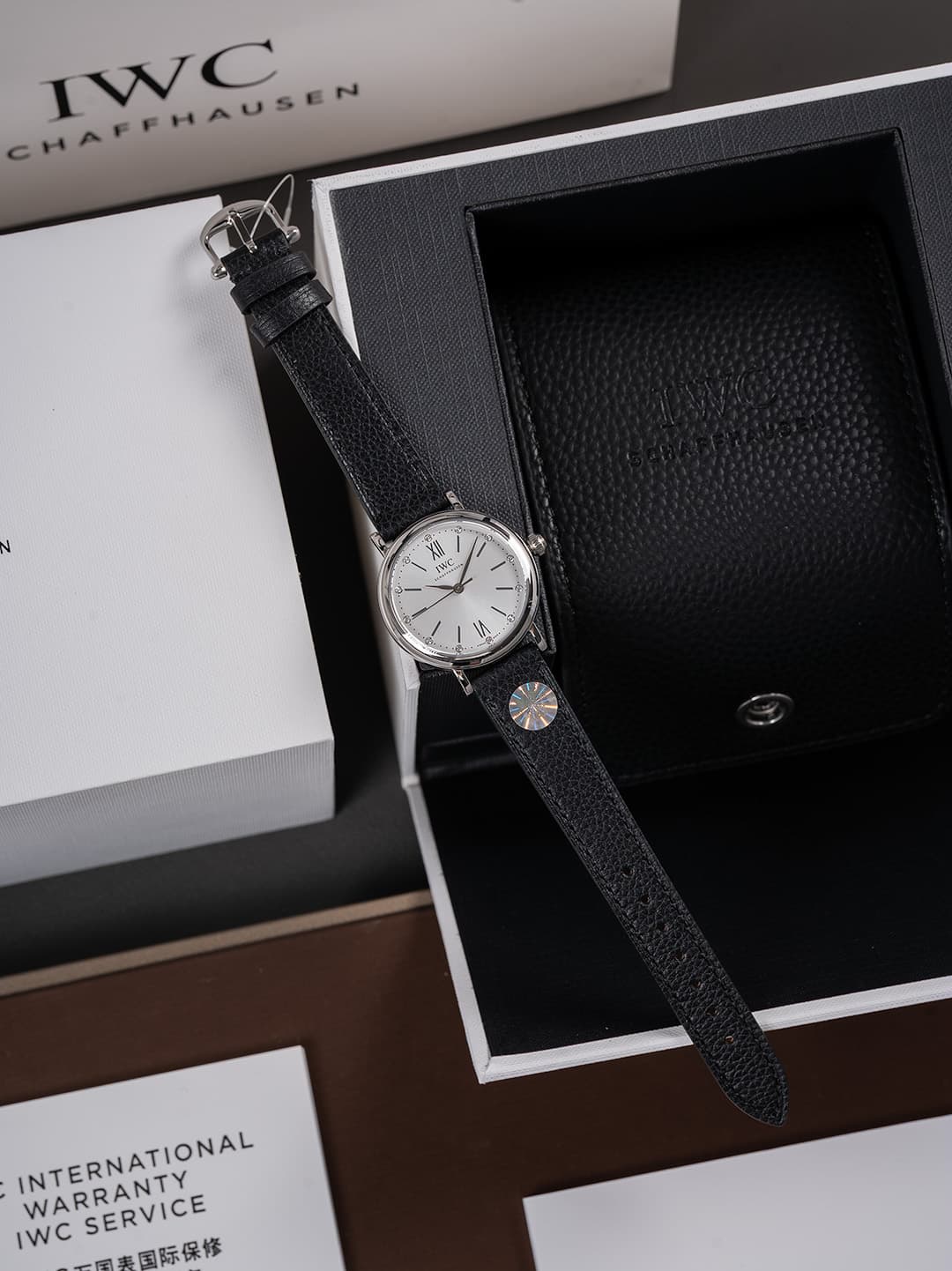 IWC White Watch
