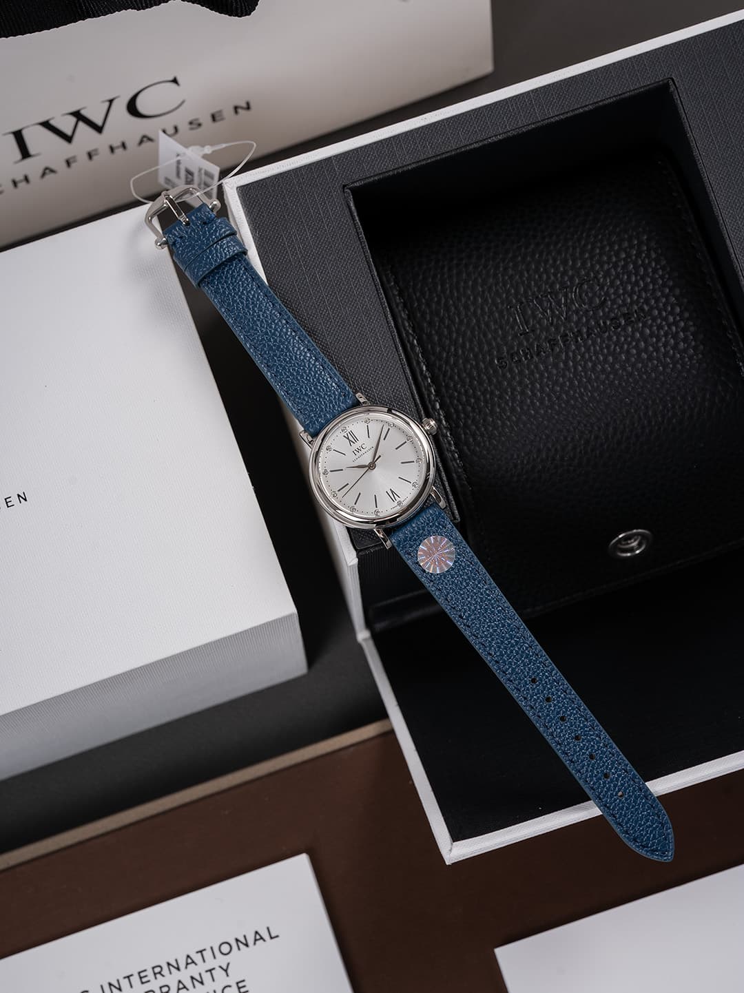 IWC White Watch