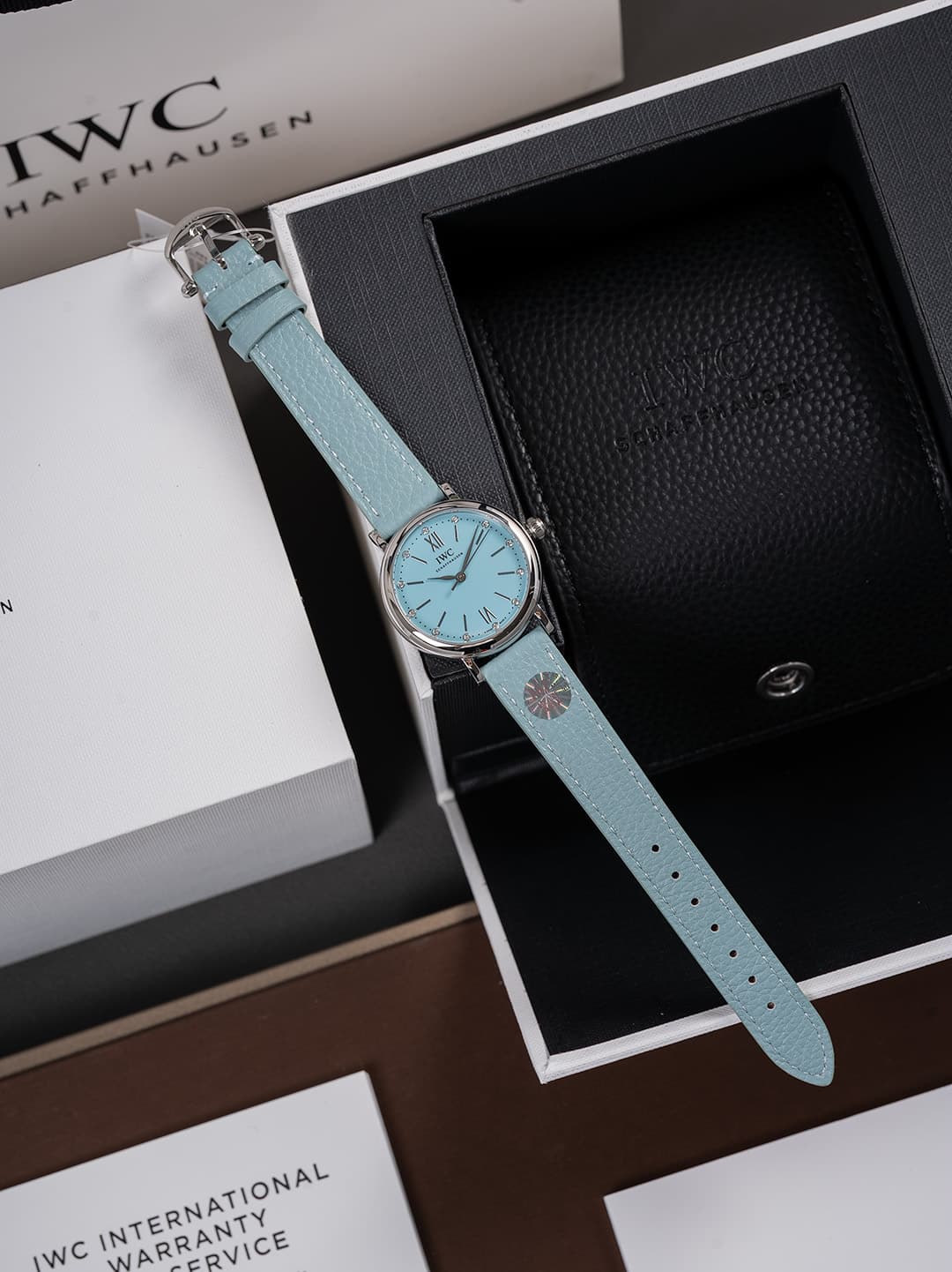 IWC White Watch