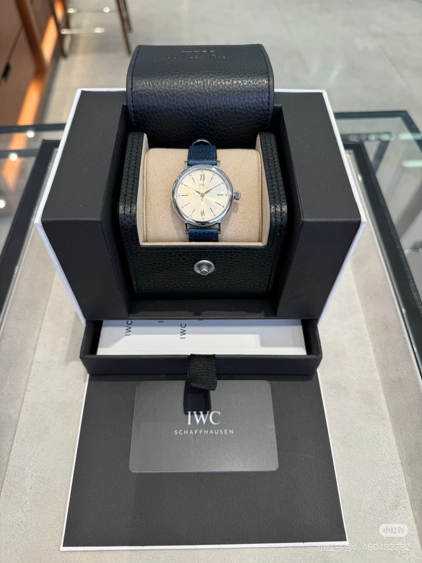 IWC White Watch