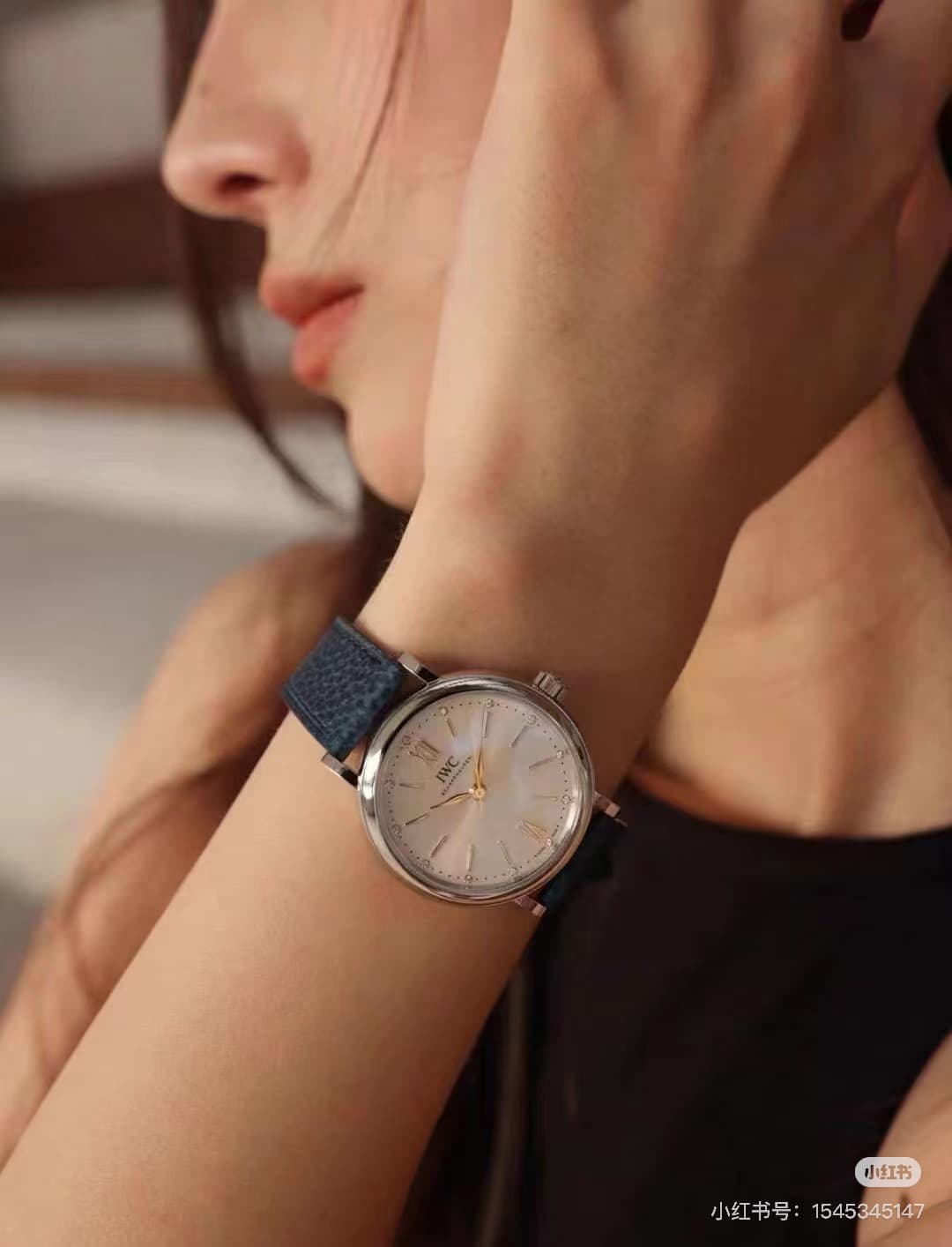 IWC White Watch