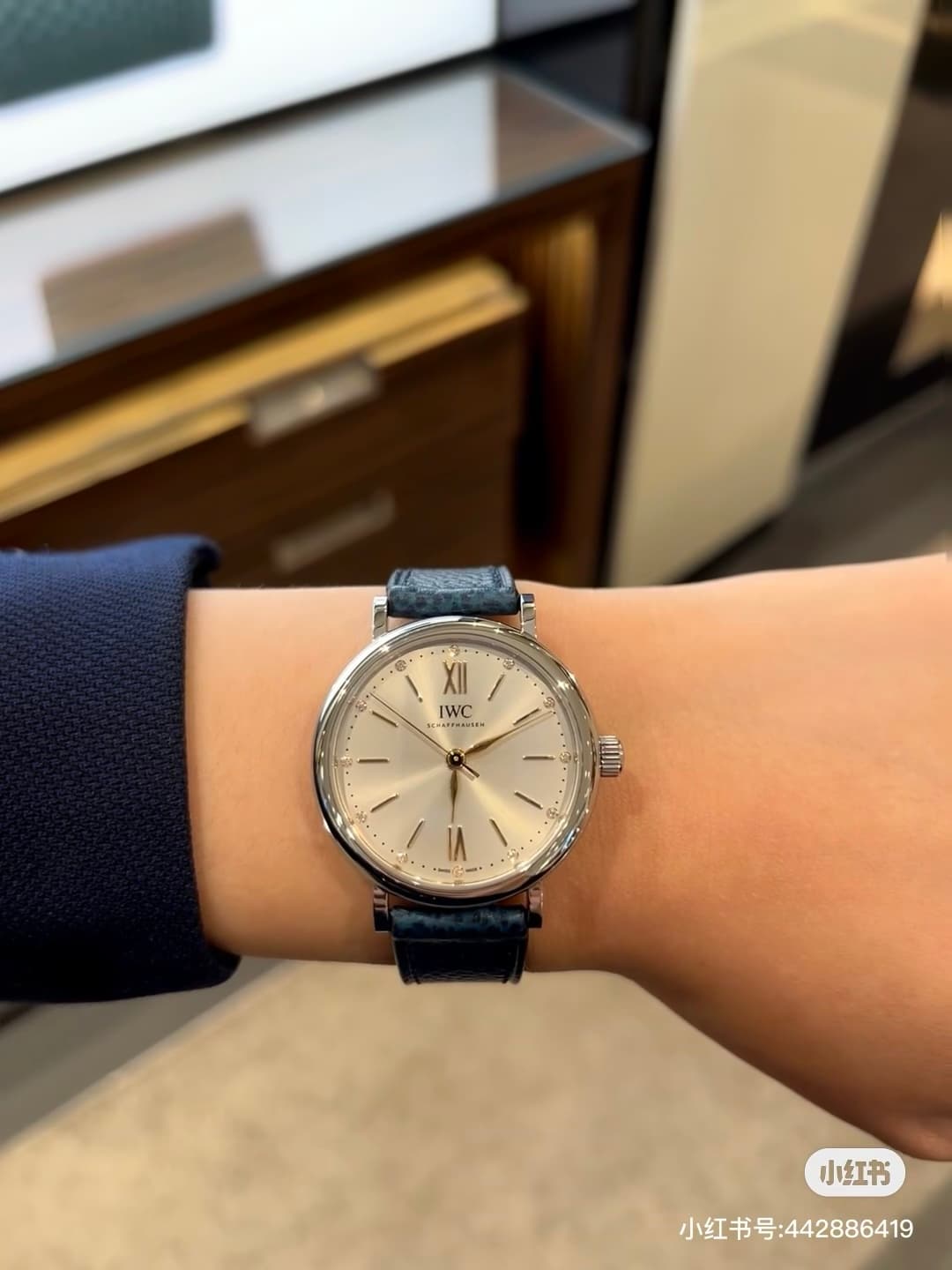 IWC White Watch