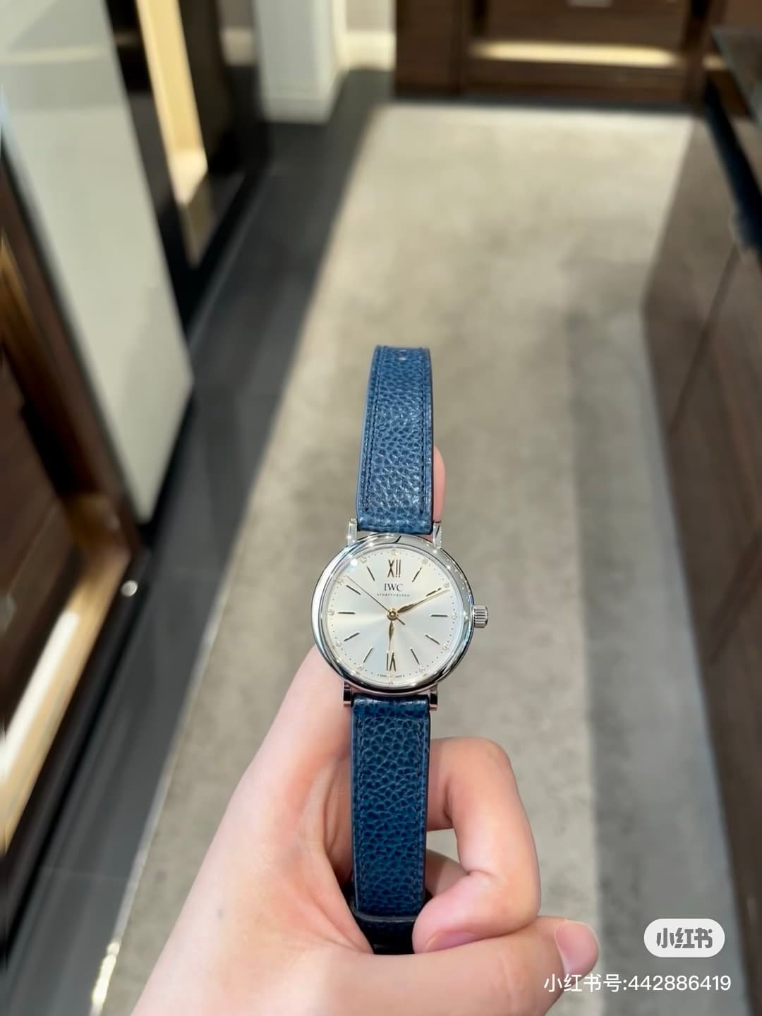 IWC White Watch