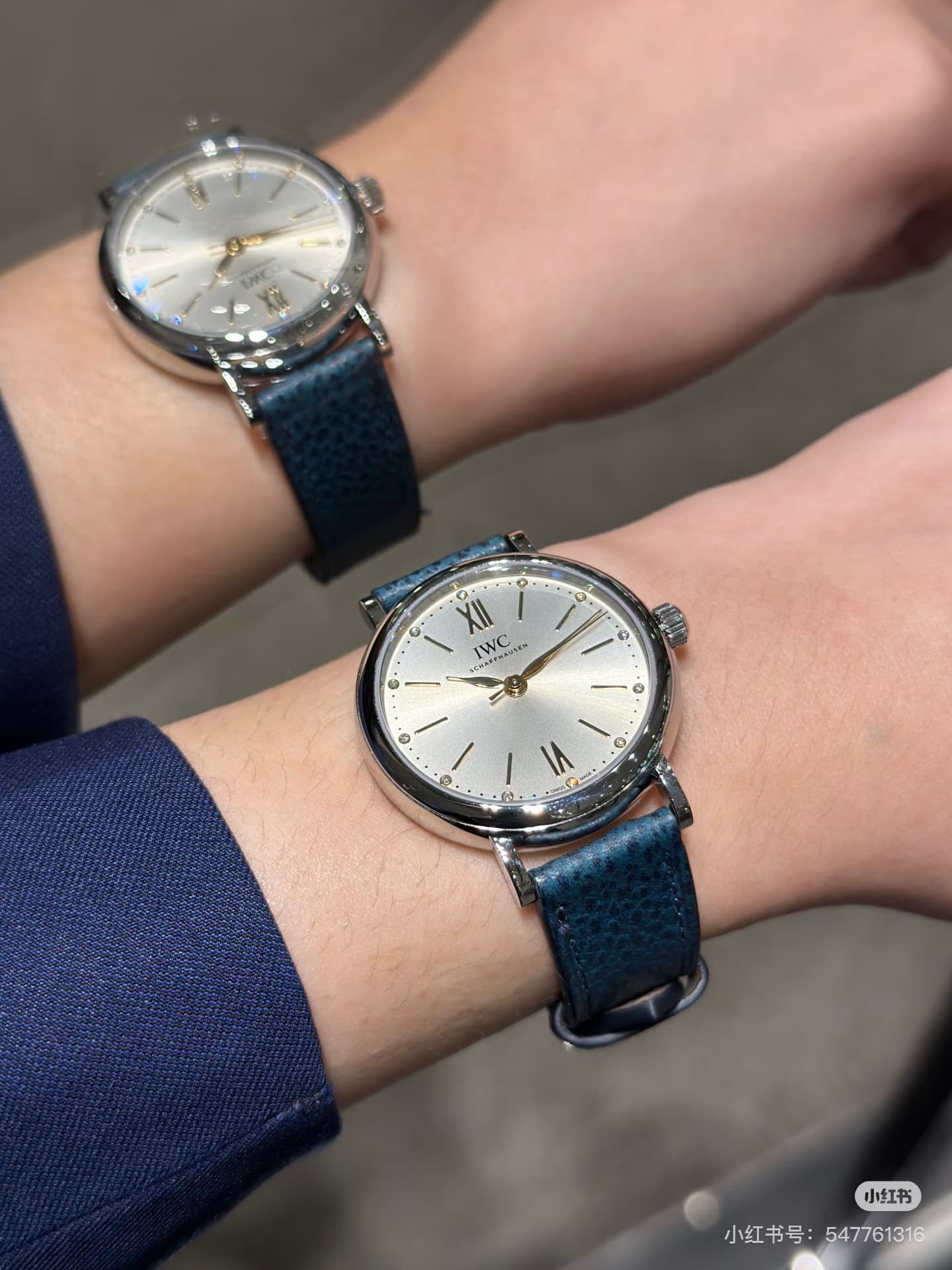 IWC White Watch