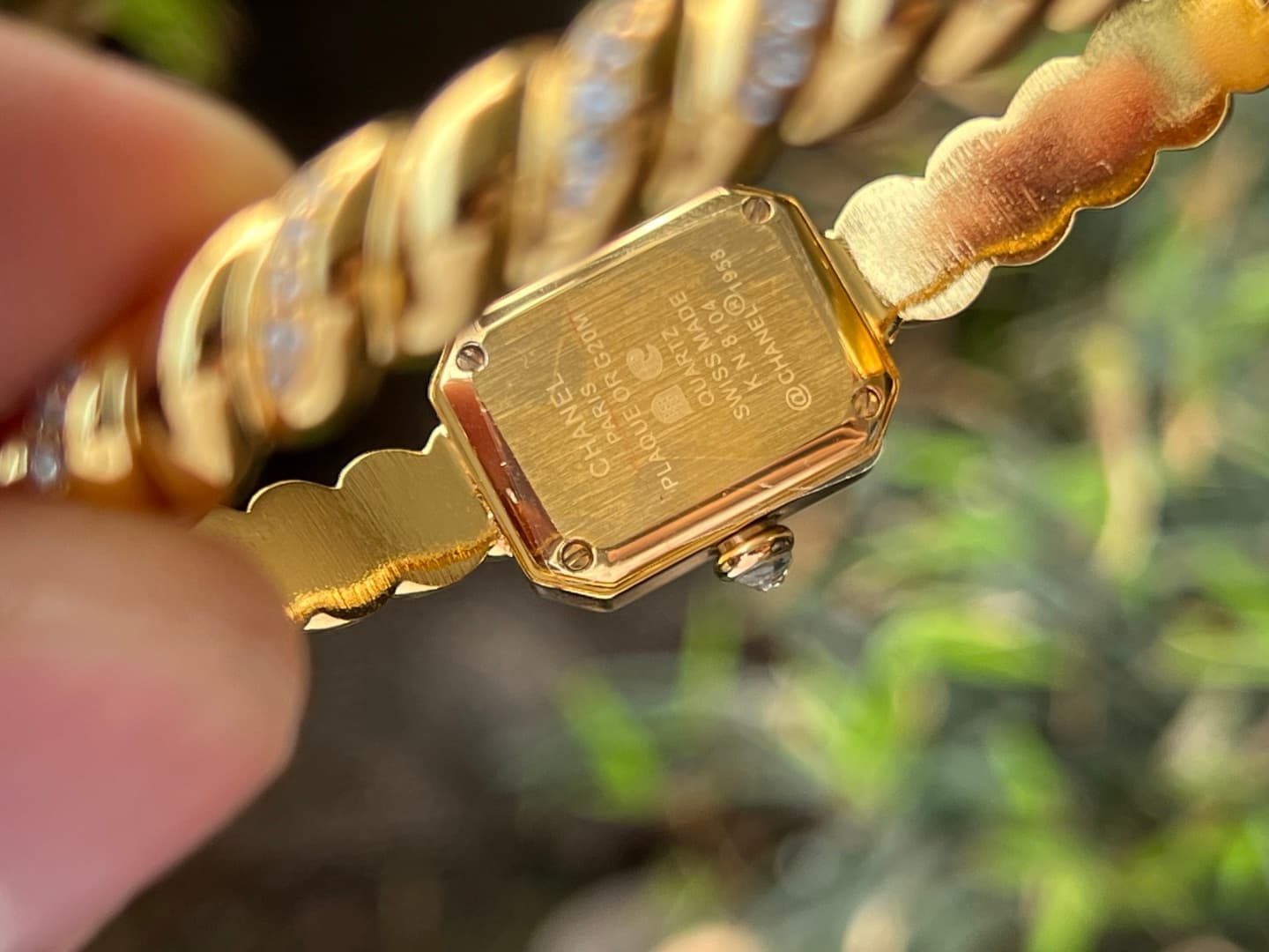 Chanel Black Watch
