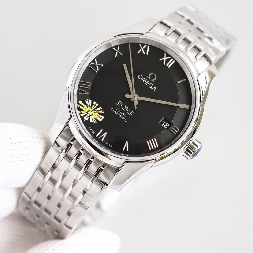 Luxury Watch Black Bag