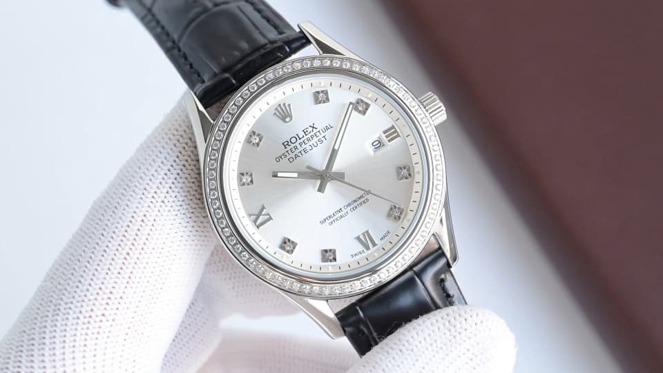 Rolex White Watch