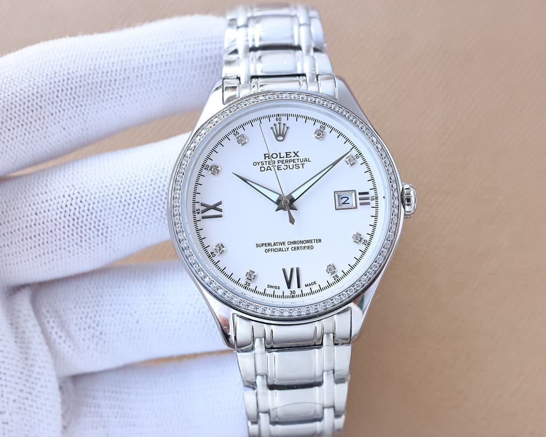 Rolex White Belt