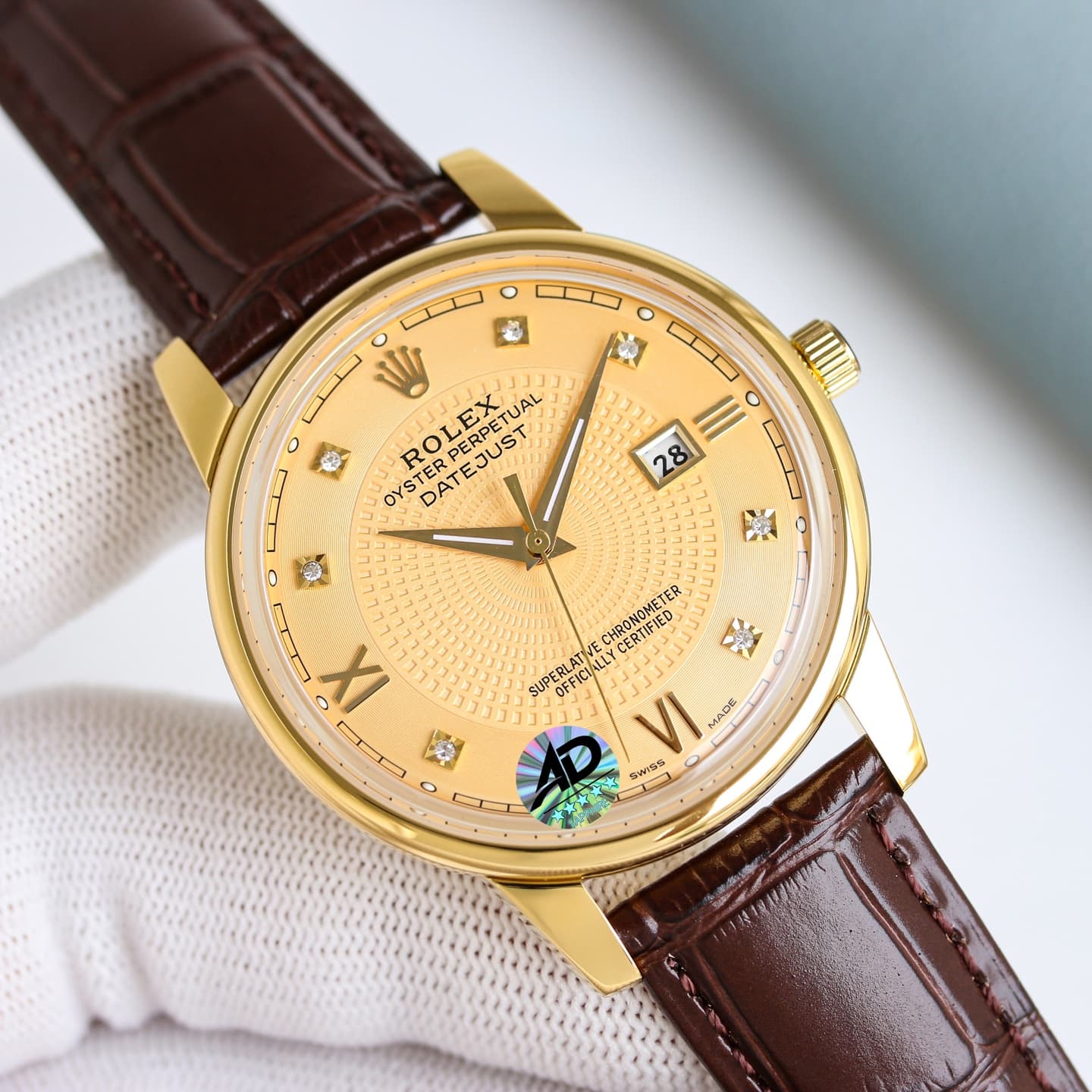 Rolex Blue Watch