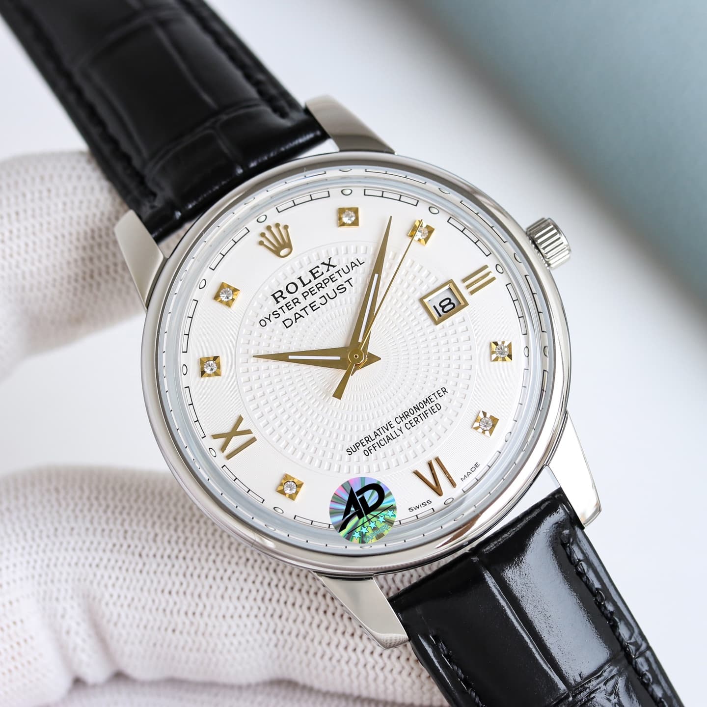 Rolex Blue Watch