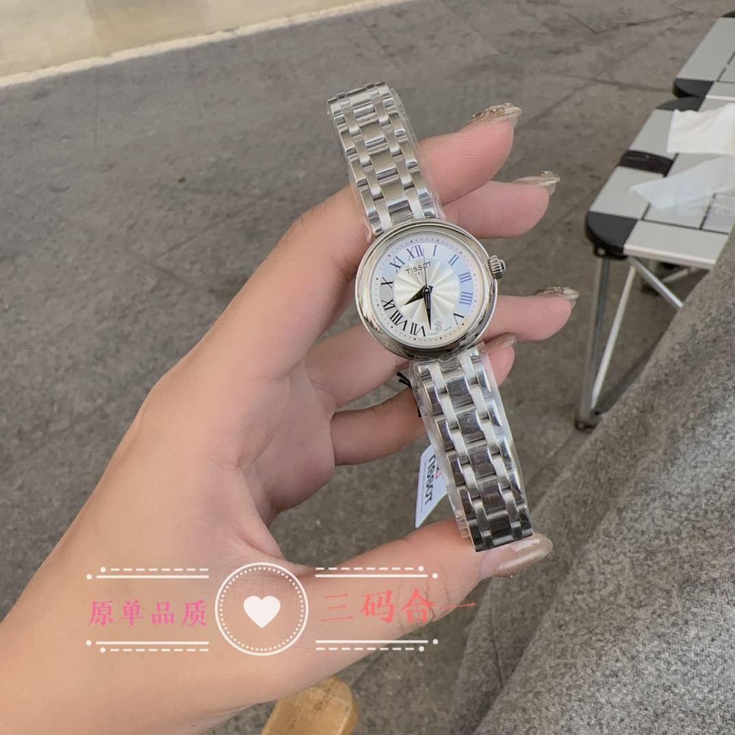 Tissot White Watch T126