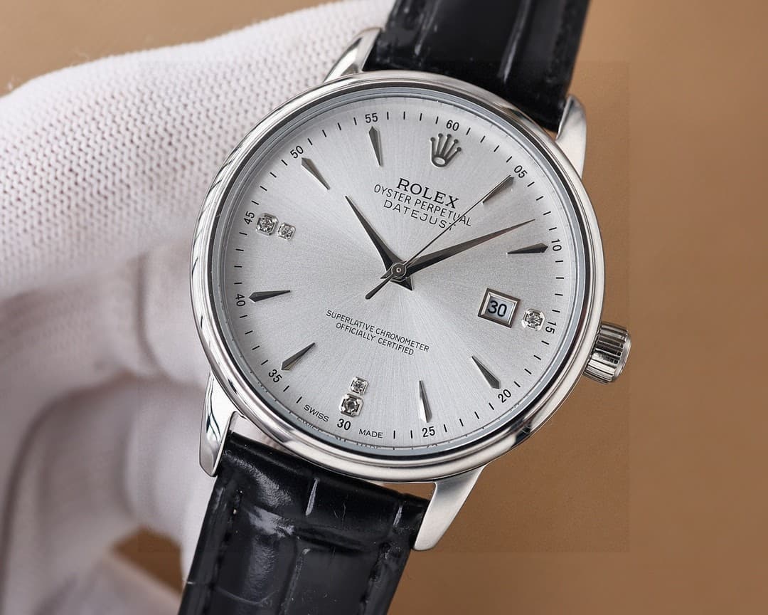 Rolex White Watch