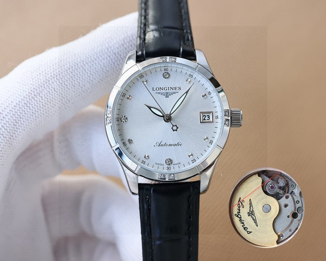 Longines White Belt