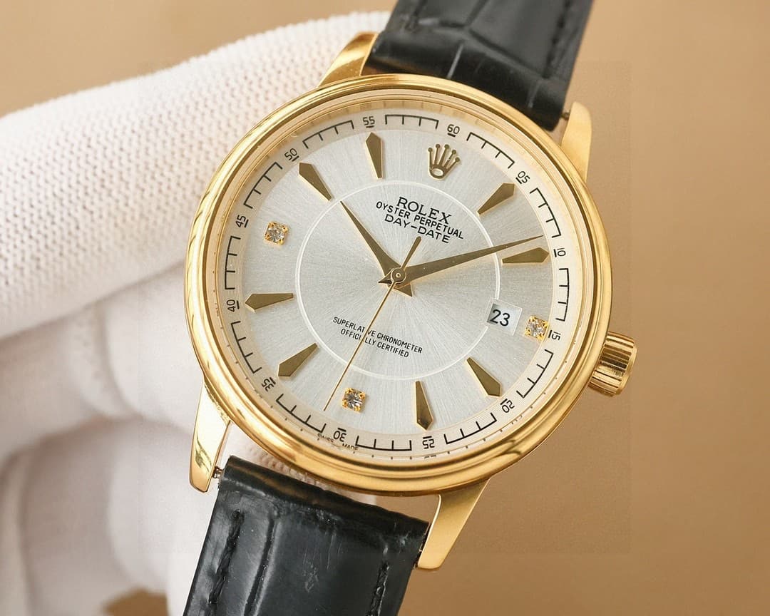 Rolex White Watch