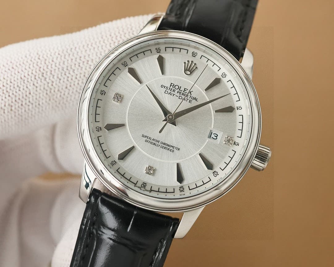 Rolex White Watch