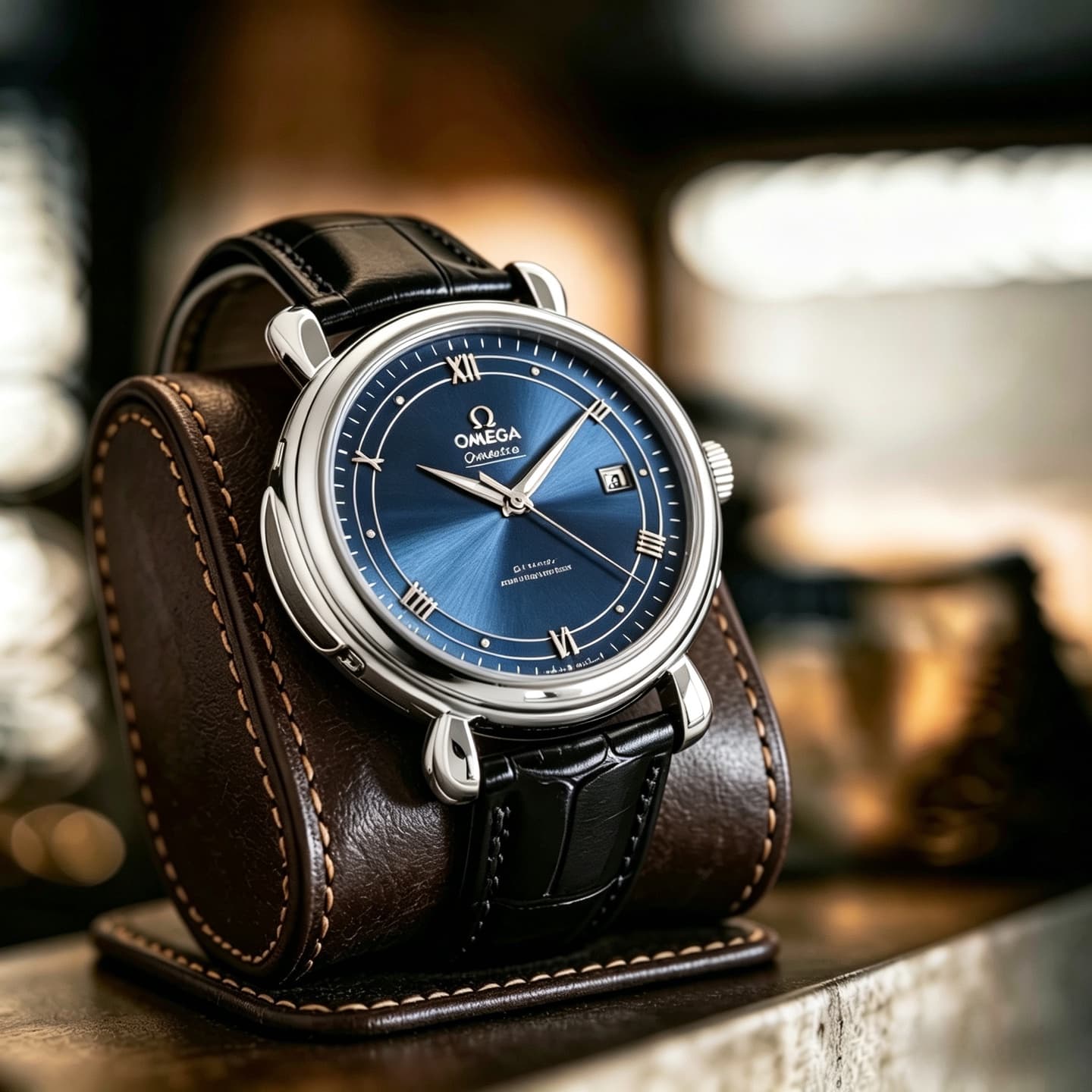 Luxury Brand Blue Watch