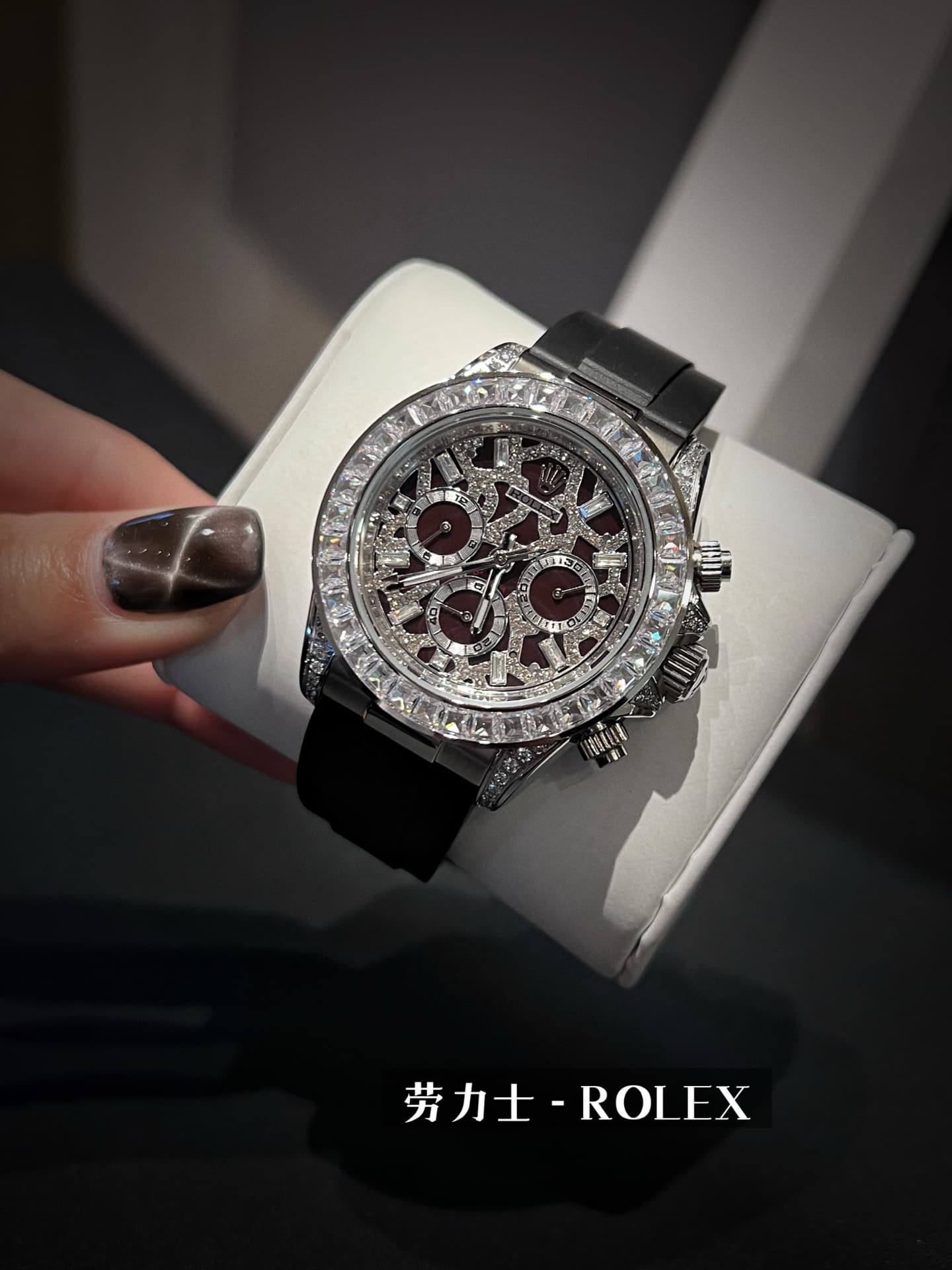 Rolex White Watch