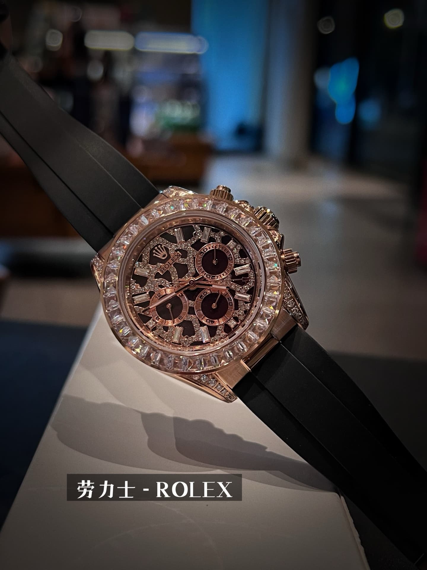 Rolex White Watch