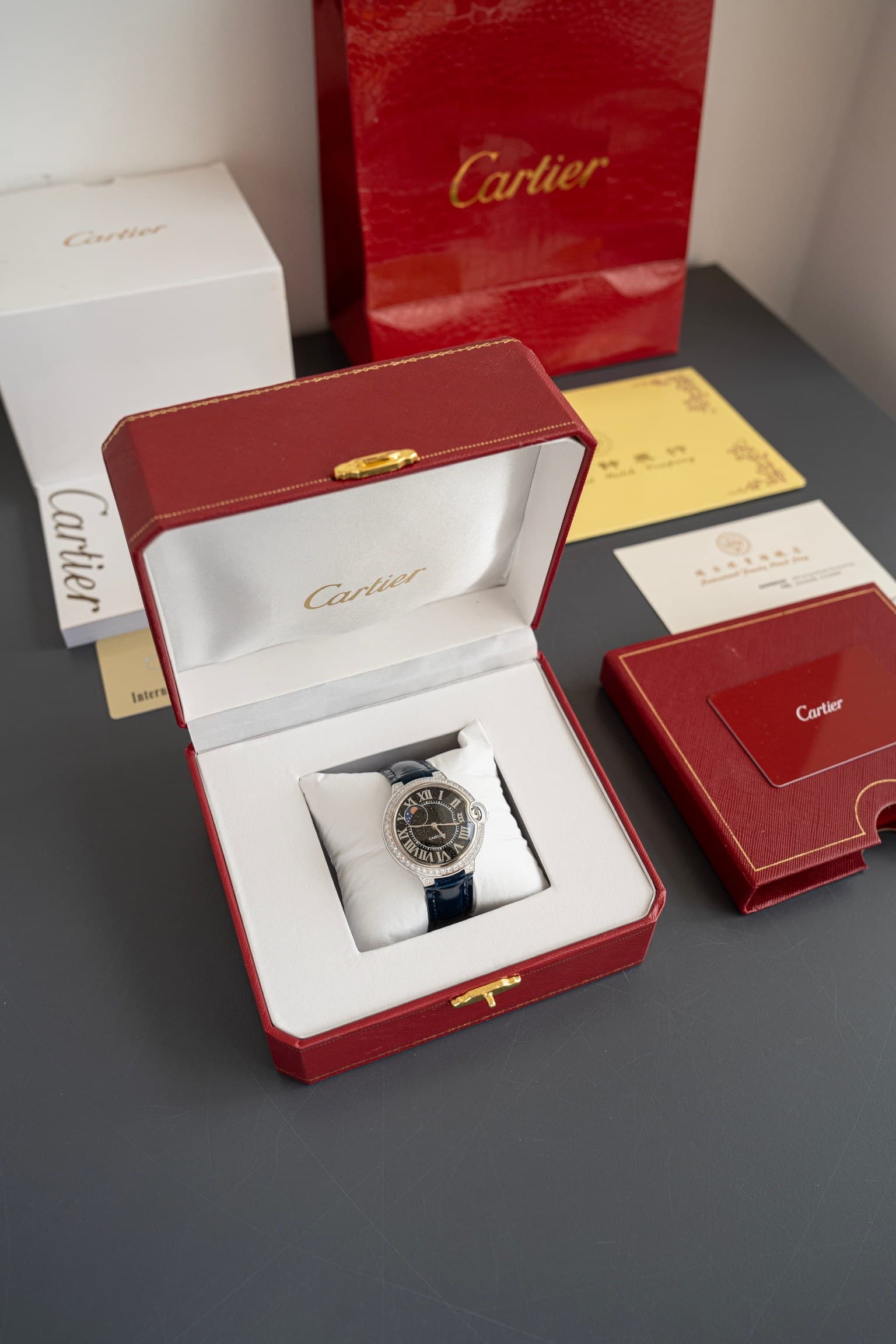 Cartier White Watch