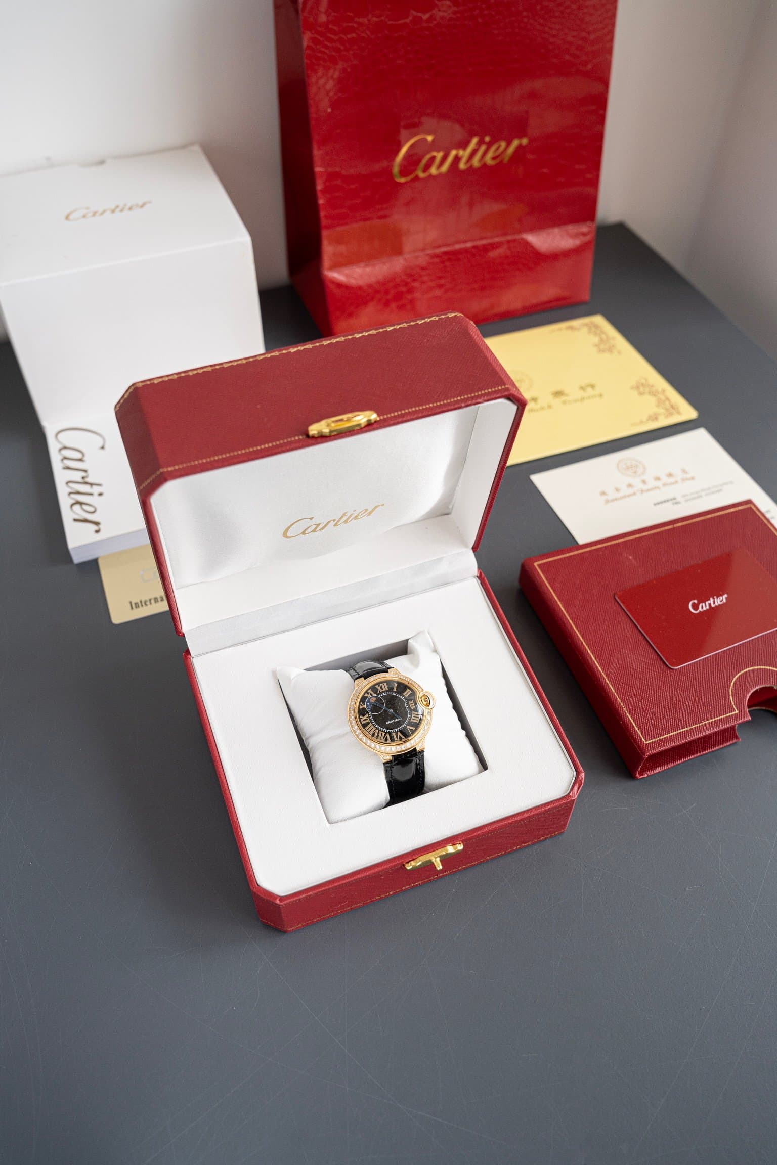 Cartier White Watch