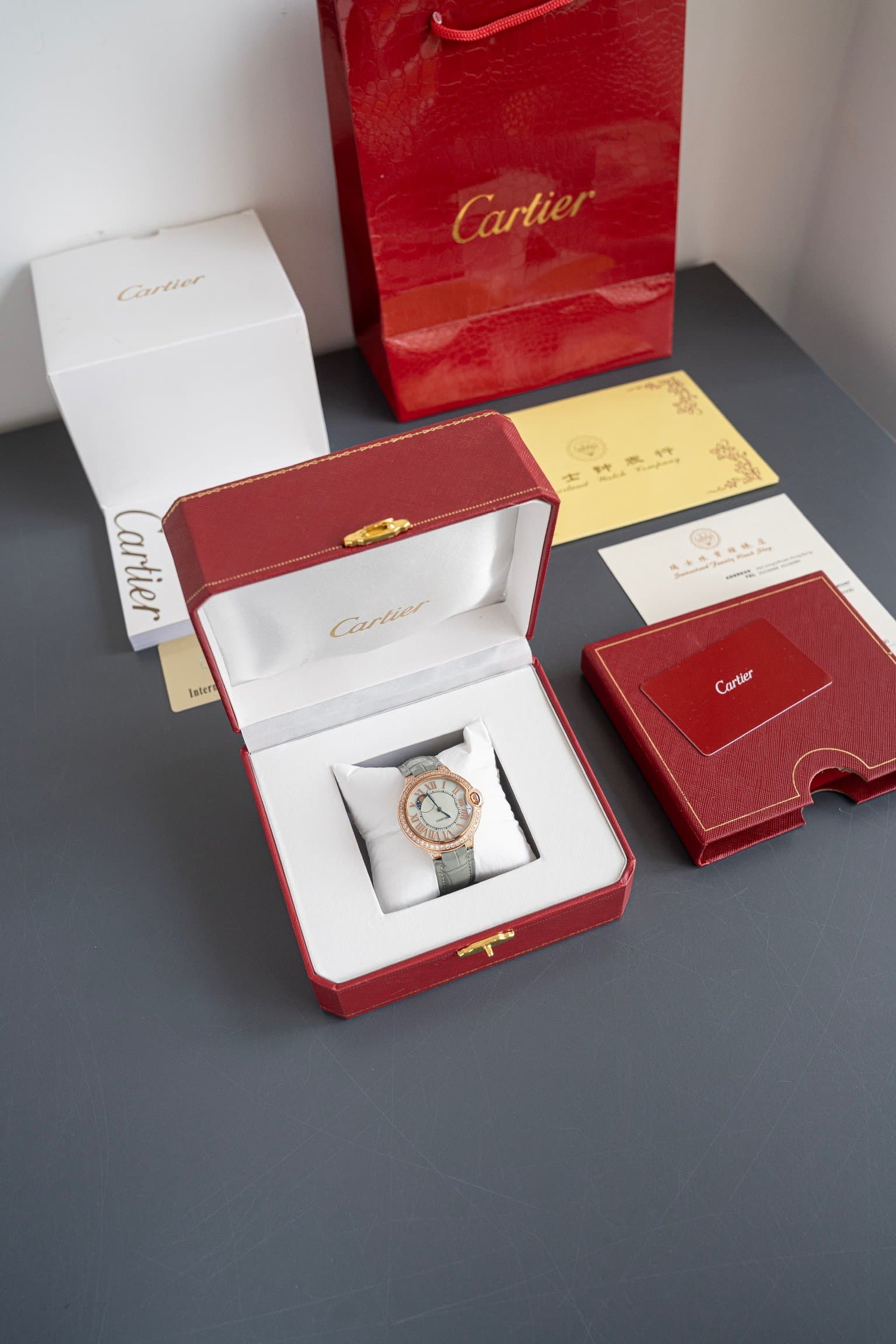 Cartier White Watch