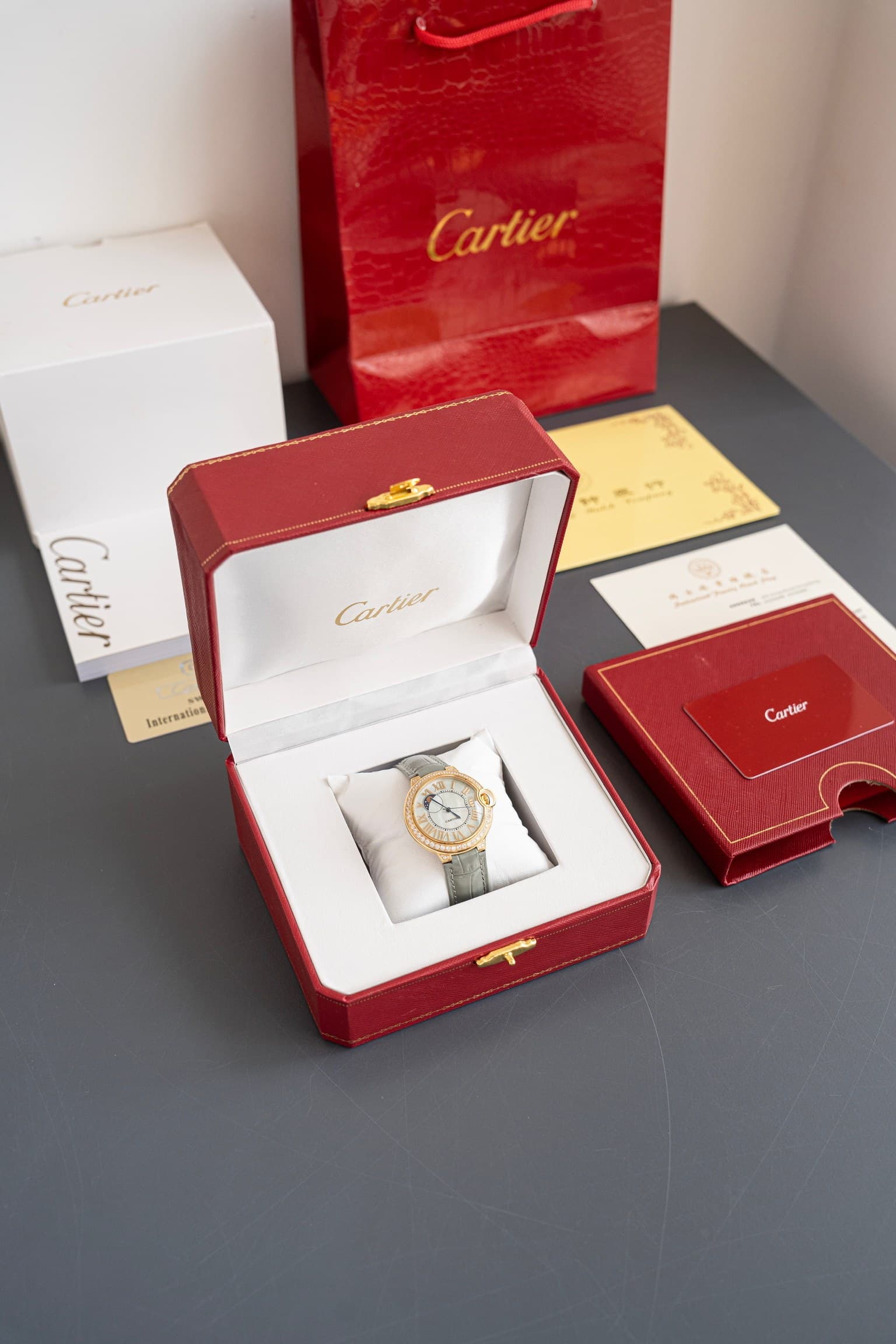 Cartier White Watch