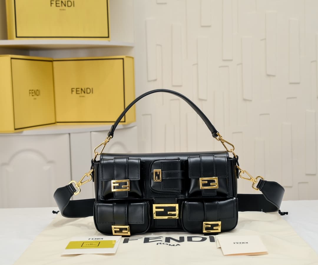 Fendi Gold Bag 3312