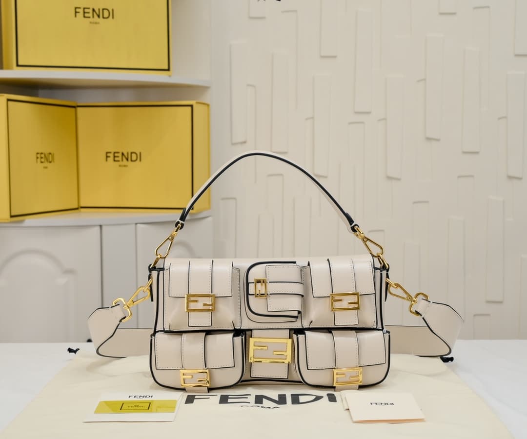 Fendi Gold Bag 3312