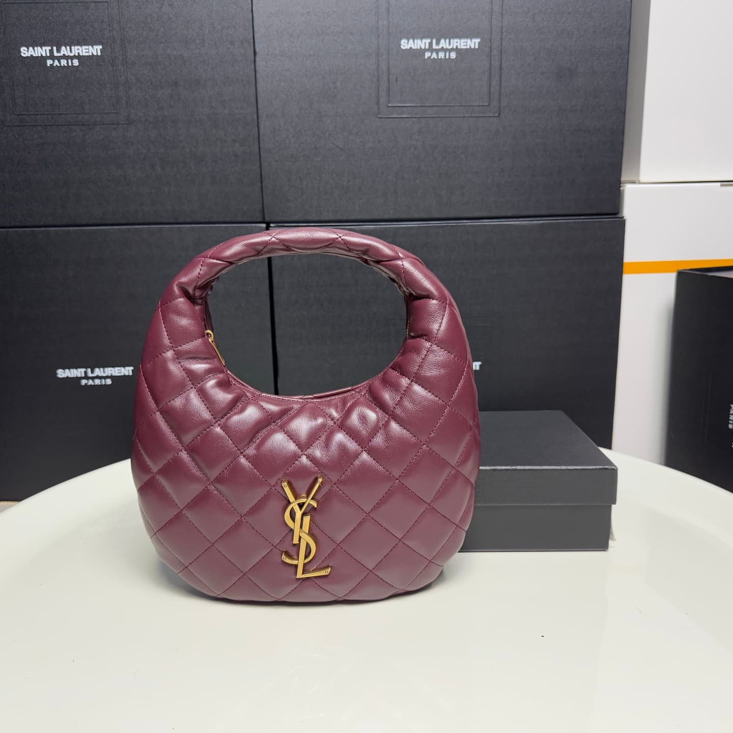Saint Laurent Gold Bag 851689