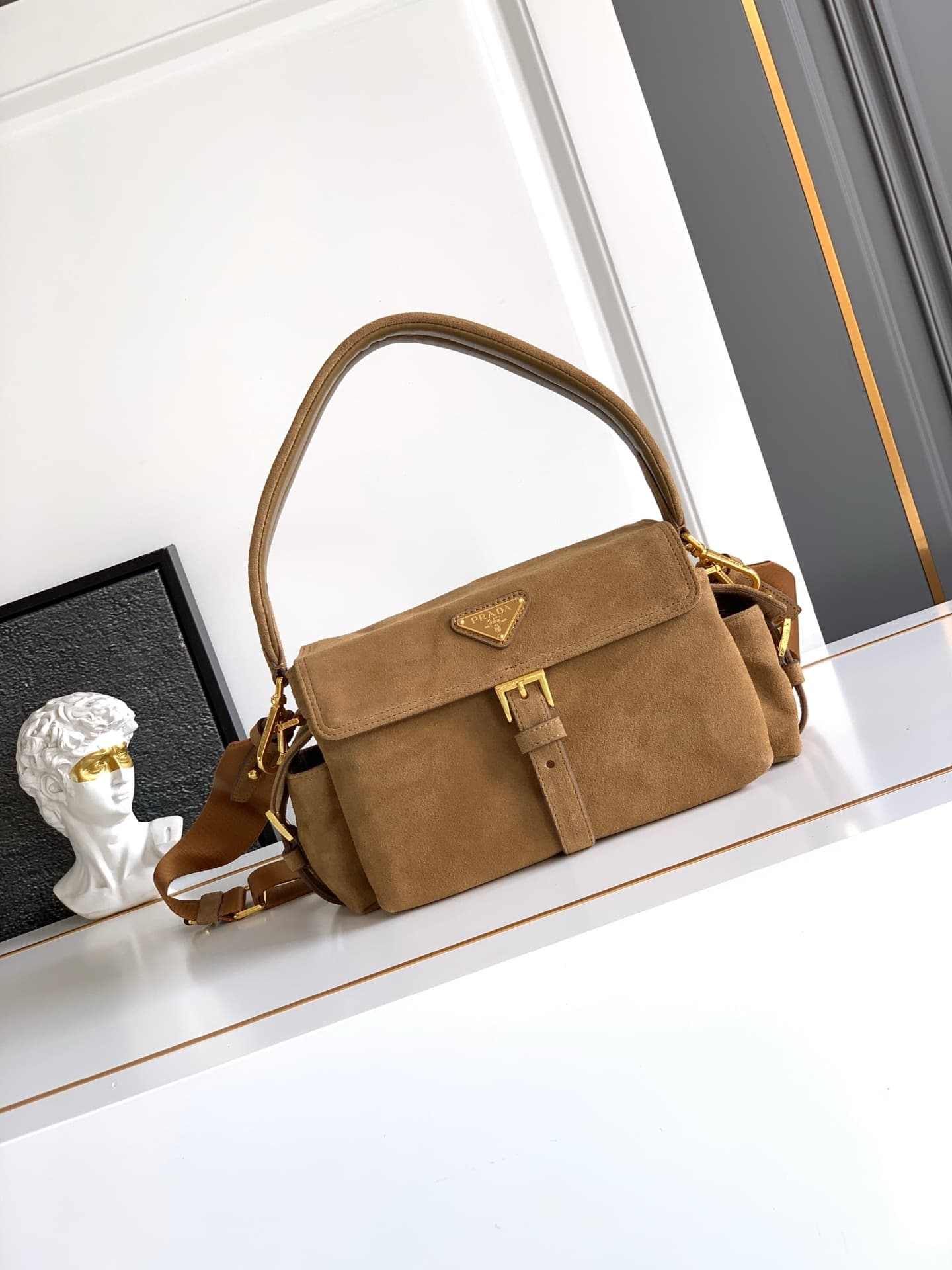 Prada Gold Large Bag 1BD394