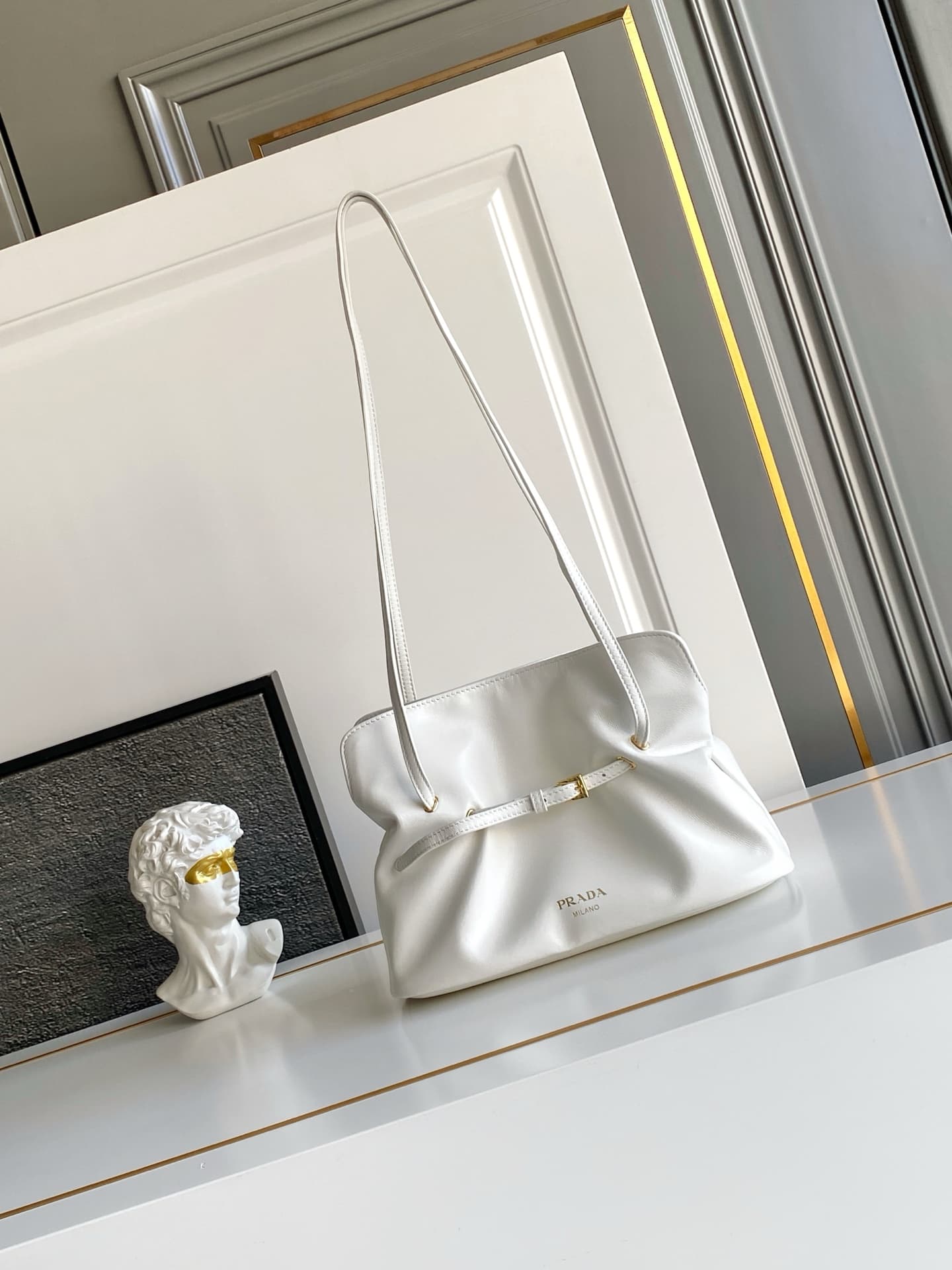 Prada Gold Bag 1BG586