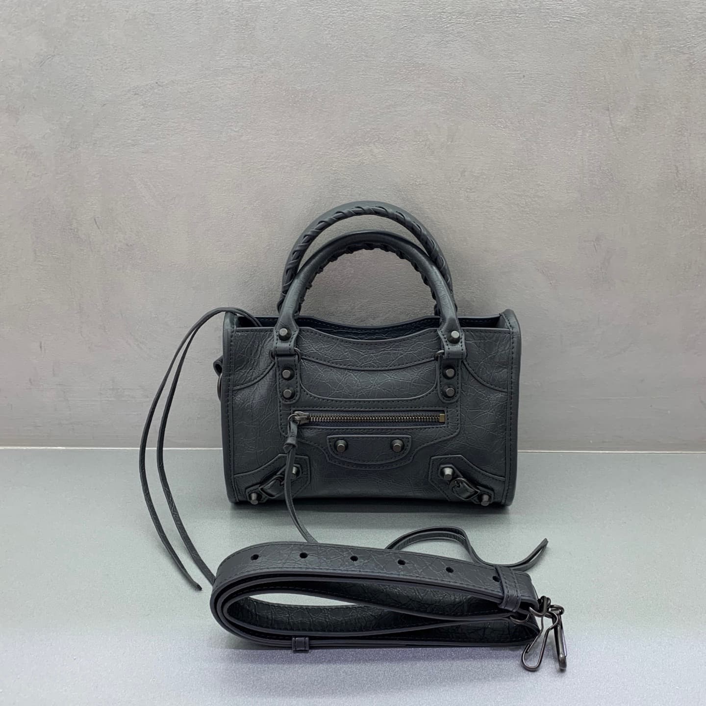 Balenciaga Grey Wallet 084228980