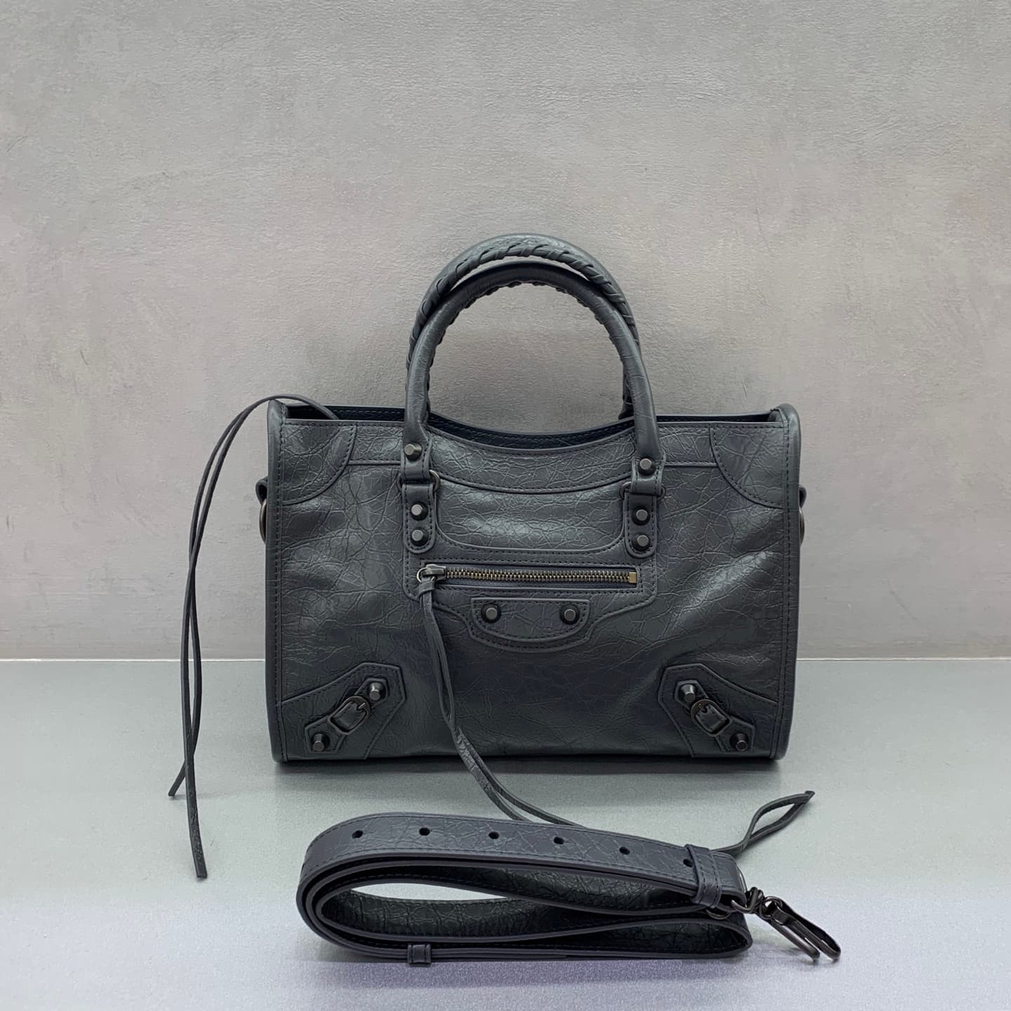 Balenciaga Grey Wallet