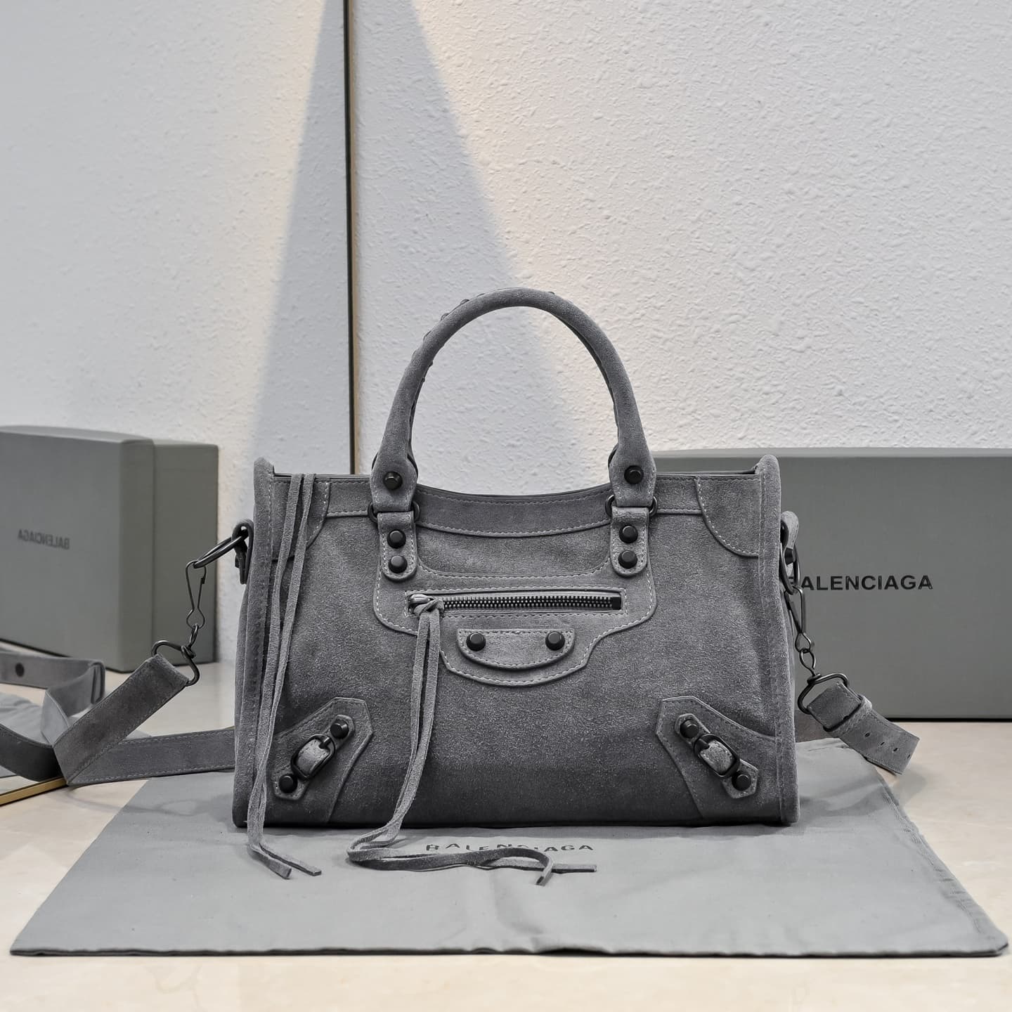 Balenciaga Grey Accessory